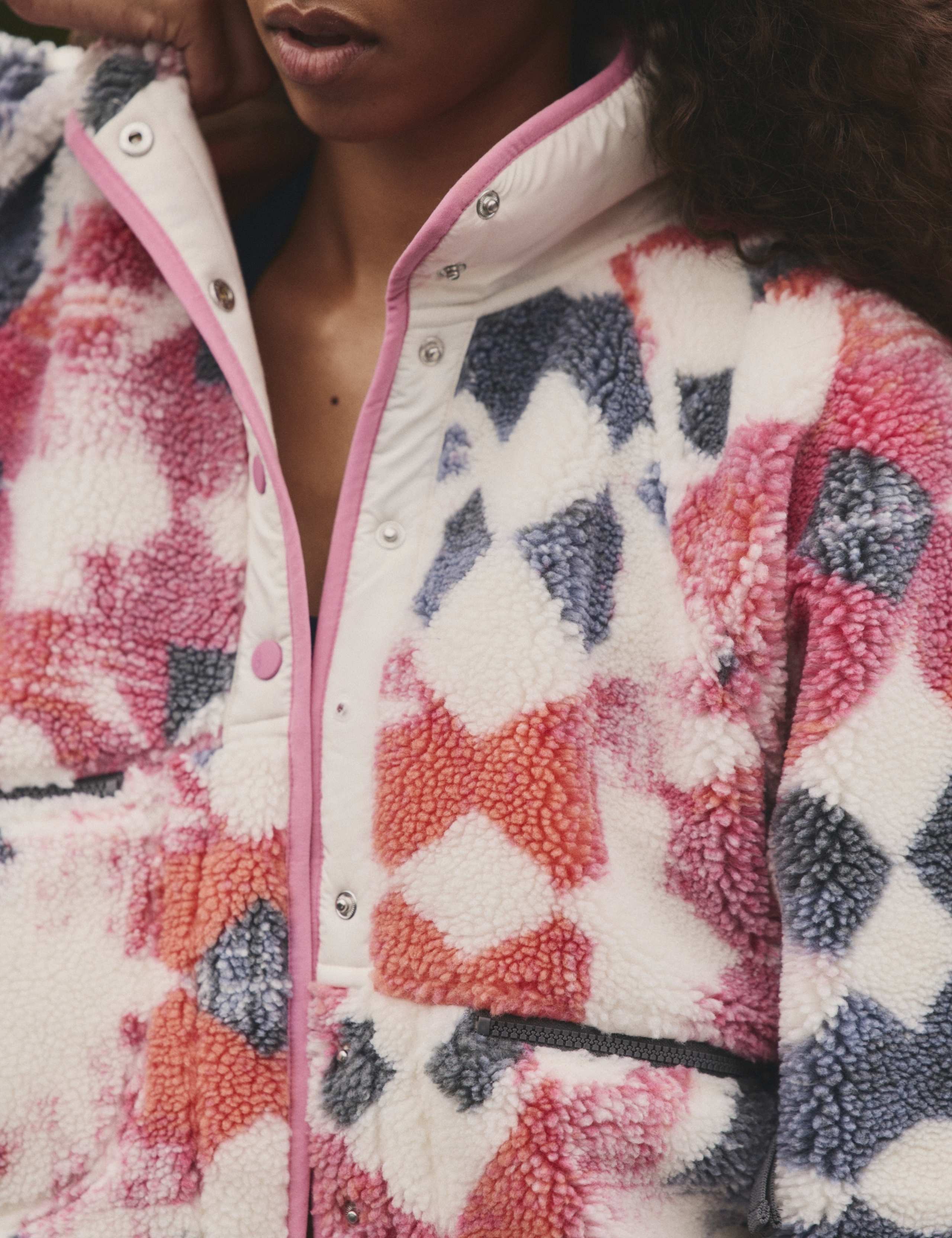 Rocky Ridge Funnel Neck Fleece Jacket 3 of 8