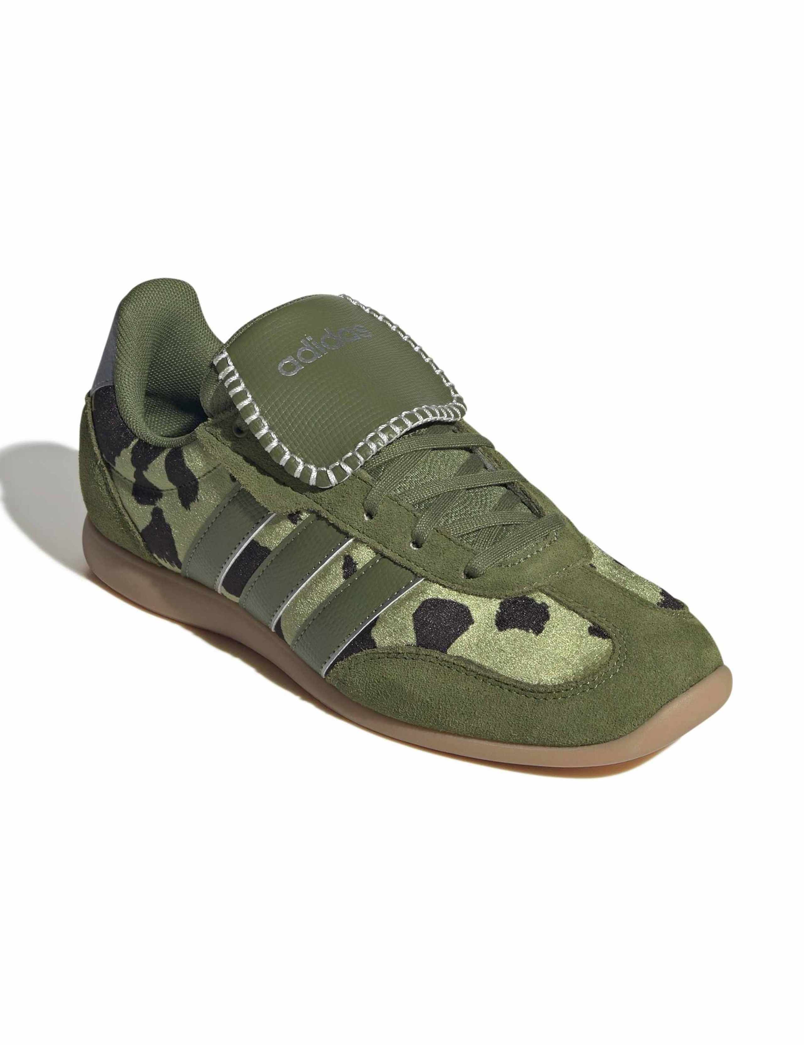 Barreda Lo Leather Animal Print Trainers 3 of 8