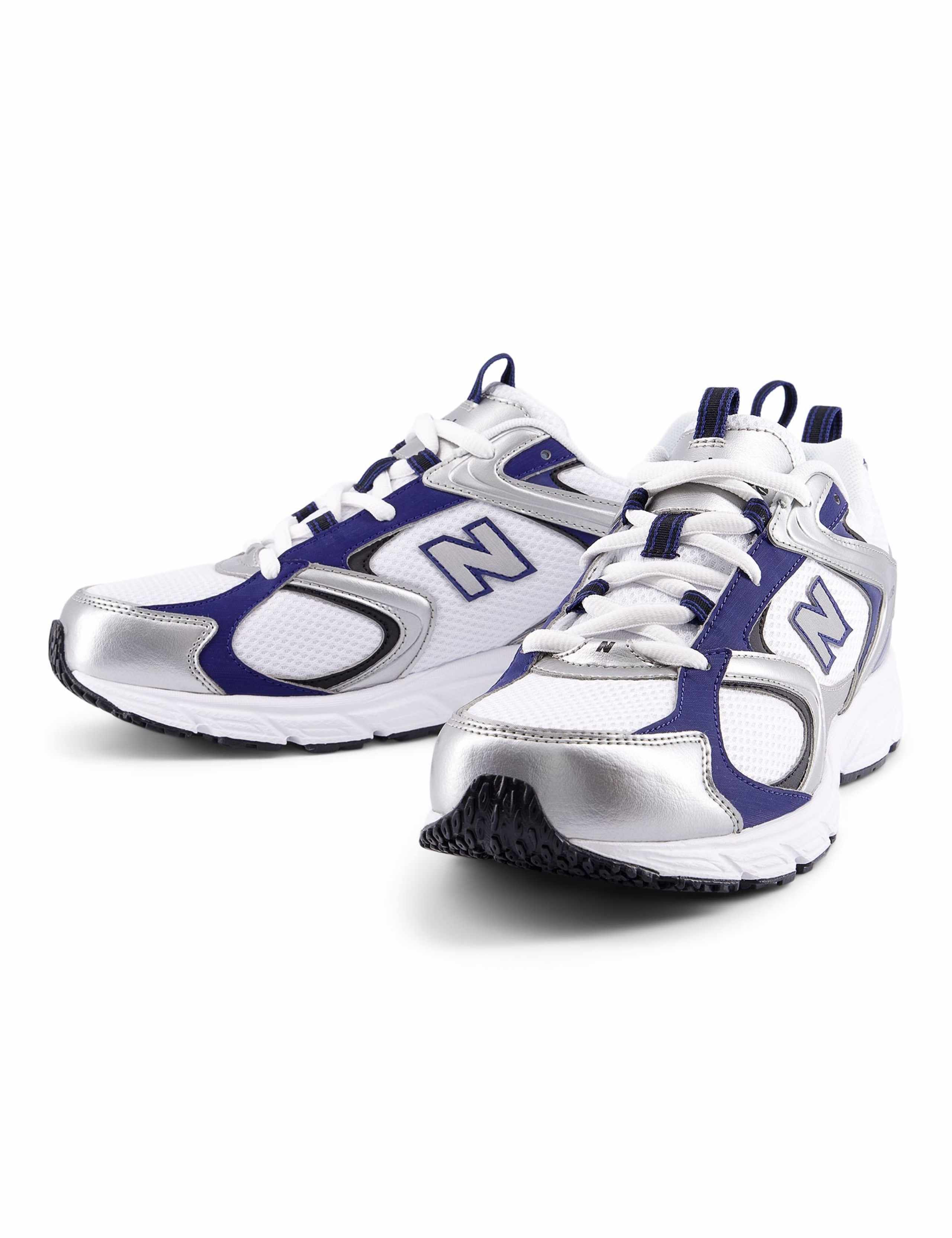 408 Retro-Style Mesh Running Trainers 2 of 7