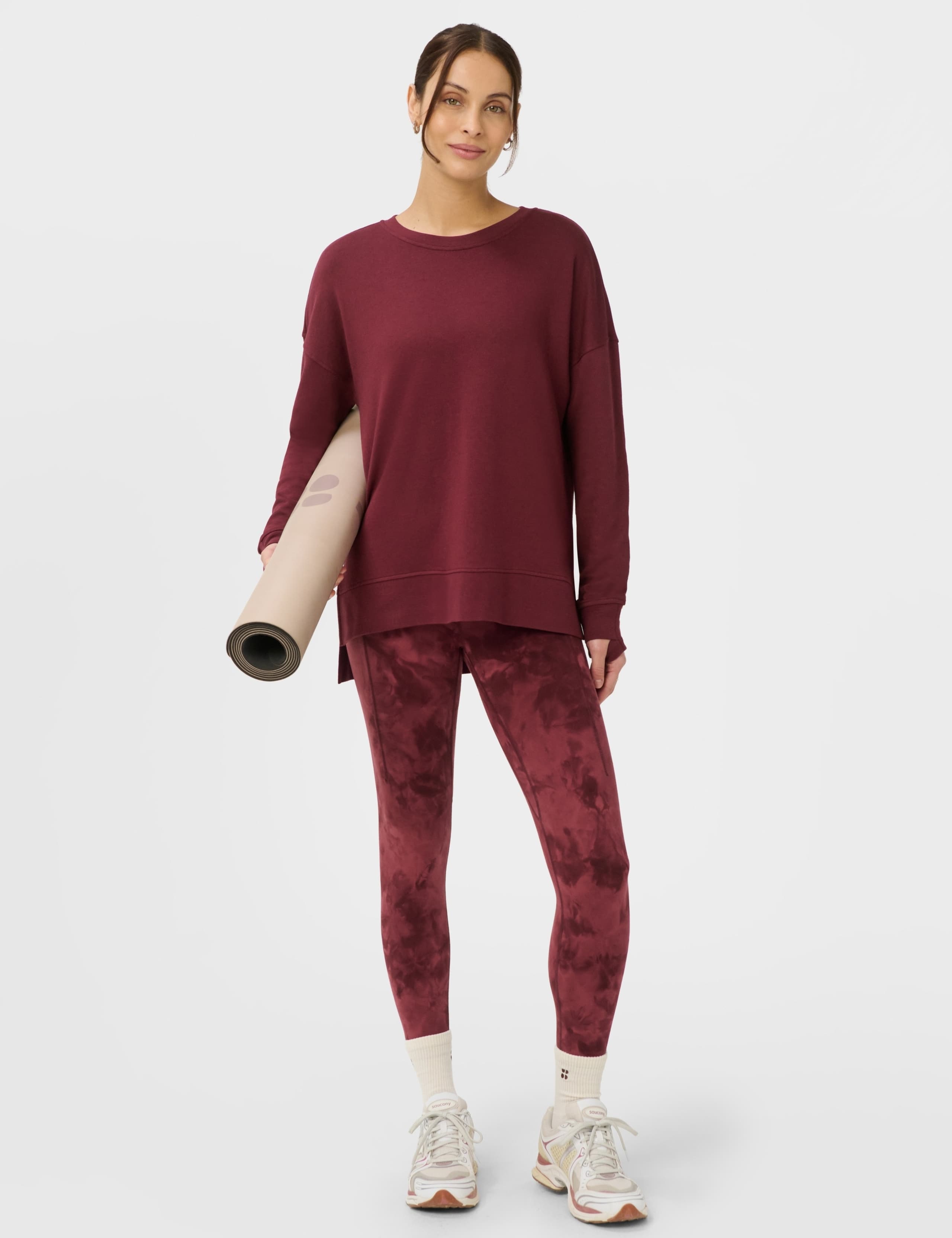 After Class Cotton Modal Longline Sweatshirt 4 of 8
