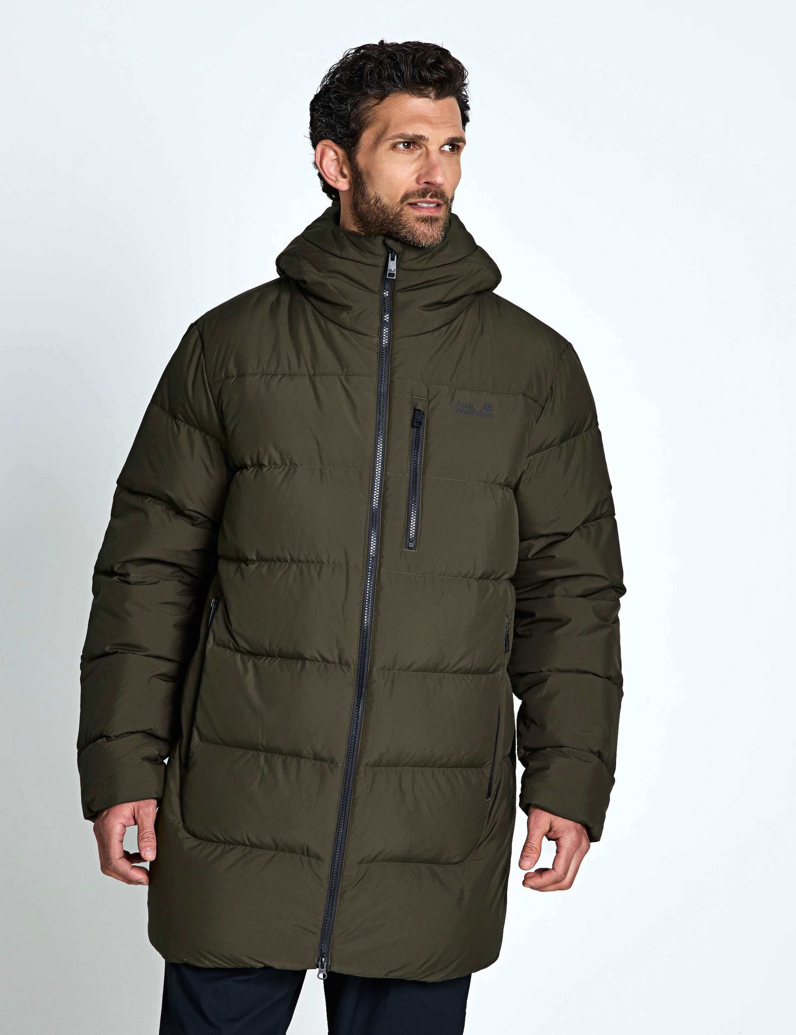 Colonius Quilted Hooded Puffer Jacket 1 of 6