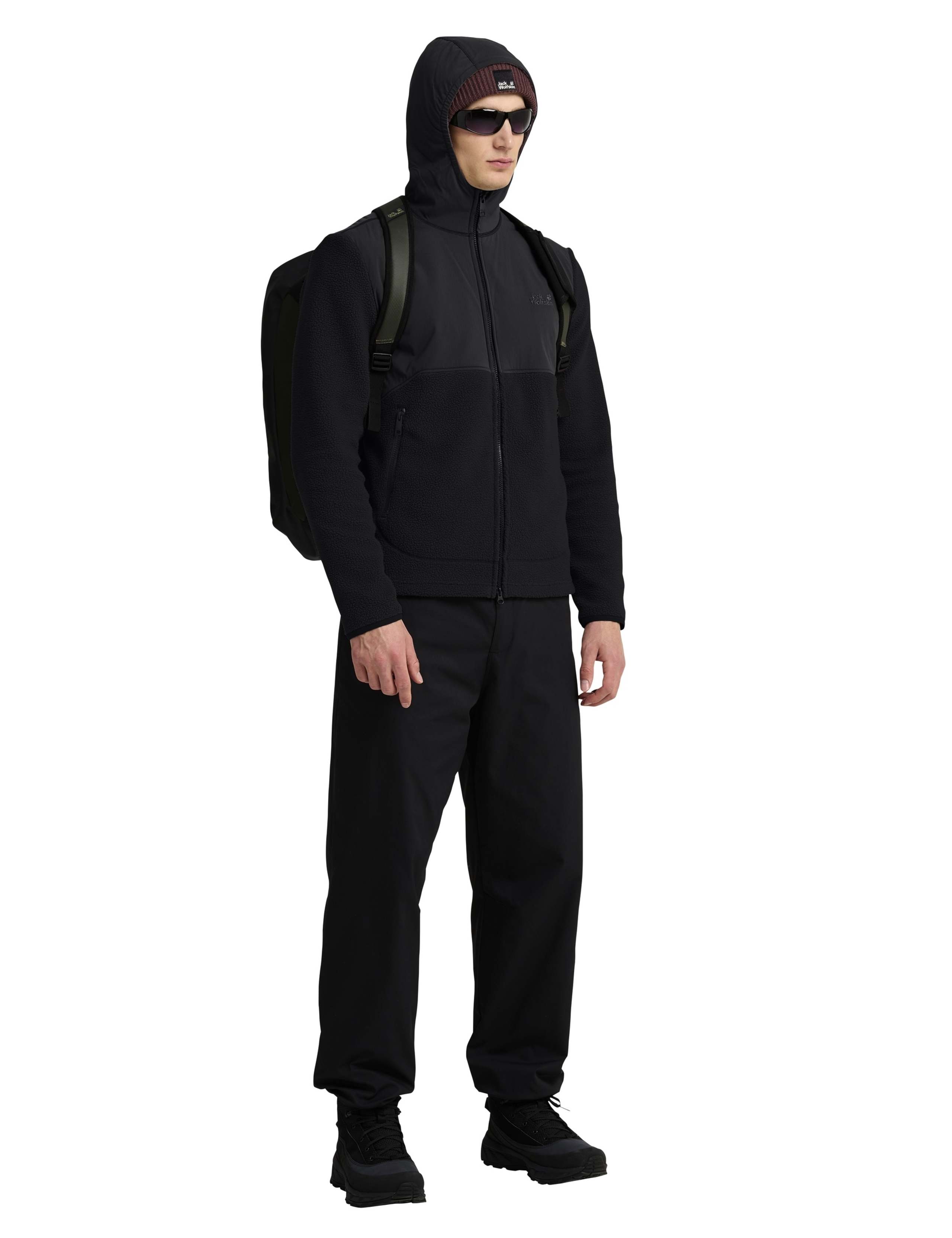 Lite Curl Hooded Full Zip Fleece 3 of 8