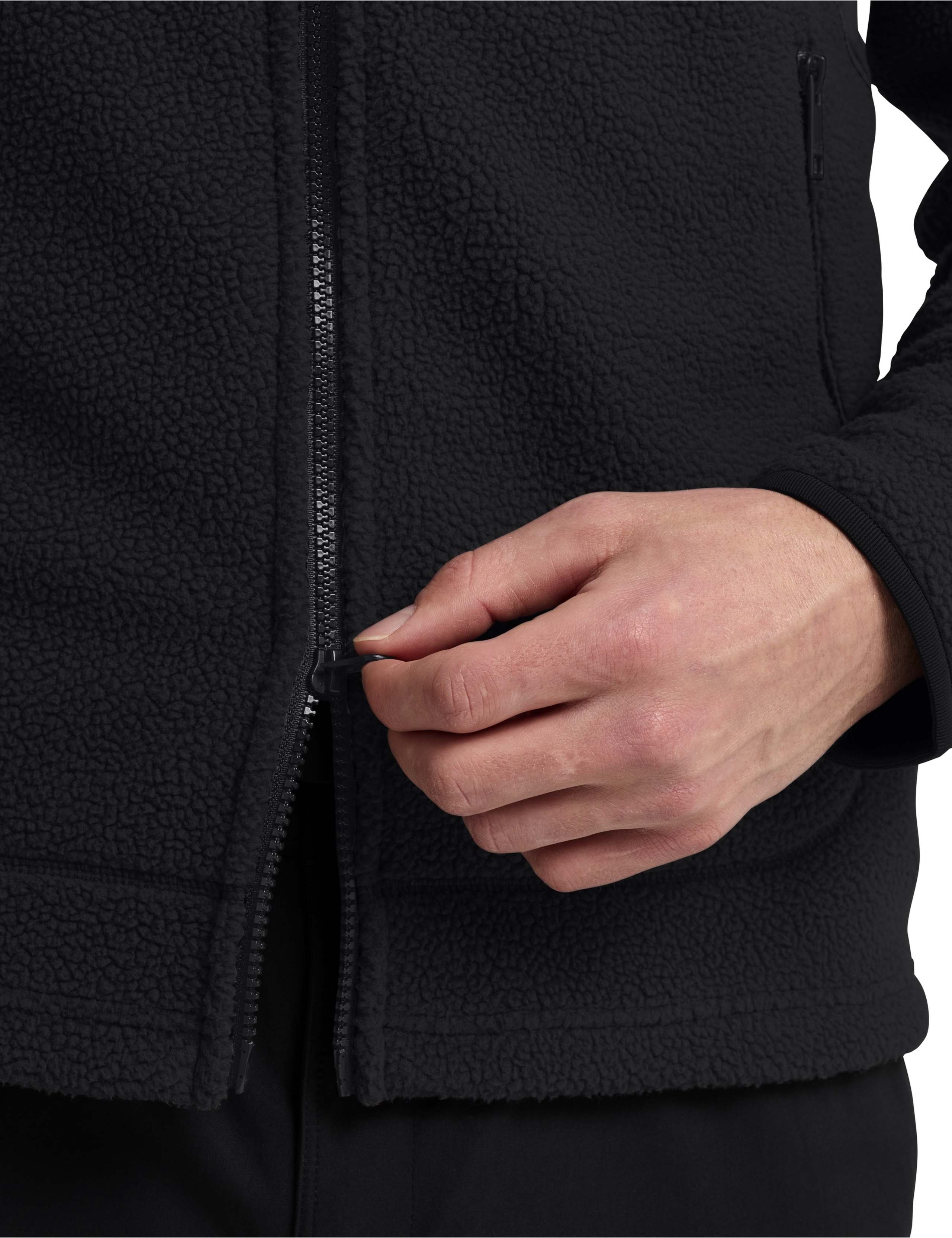 Lite Curl Hooded Full Zip Fleece 7 of 8
