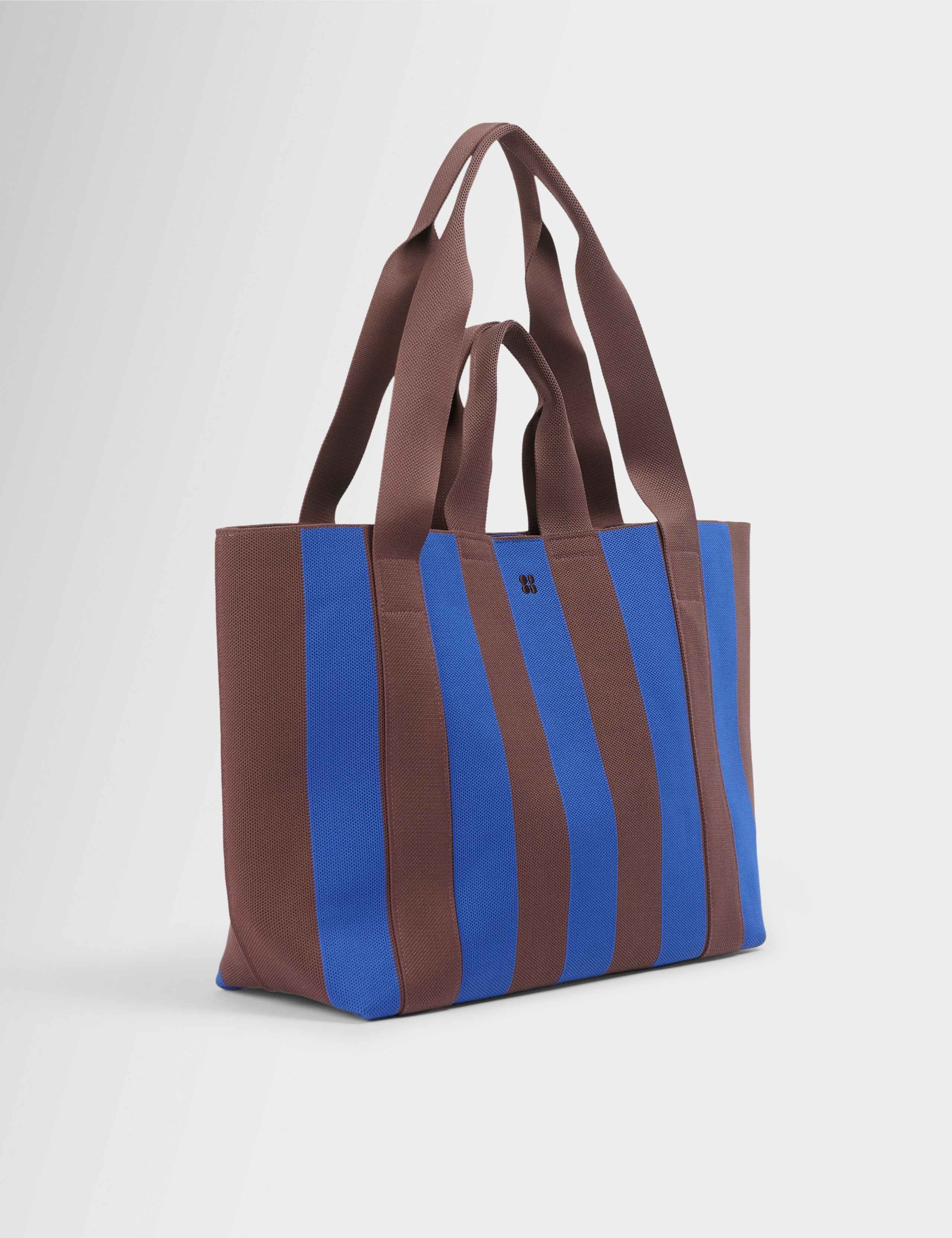 Knitted Stripe Multi Wear Beach Bag 3 of 6