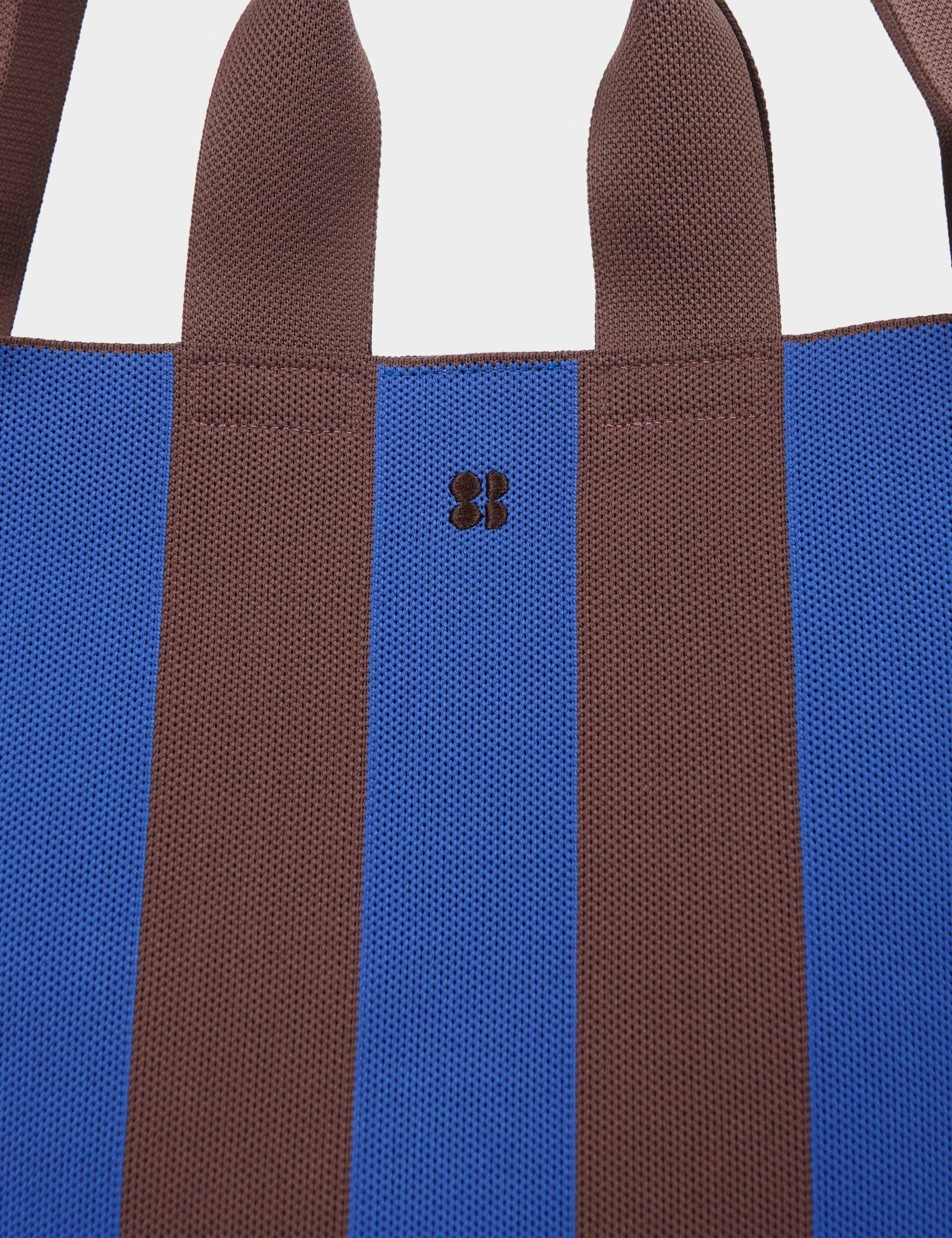 Knitted Stripe Multi Wear Beach Bag 5 of 6