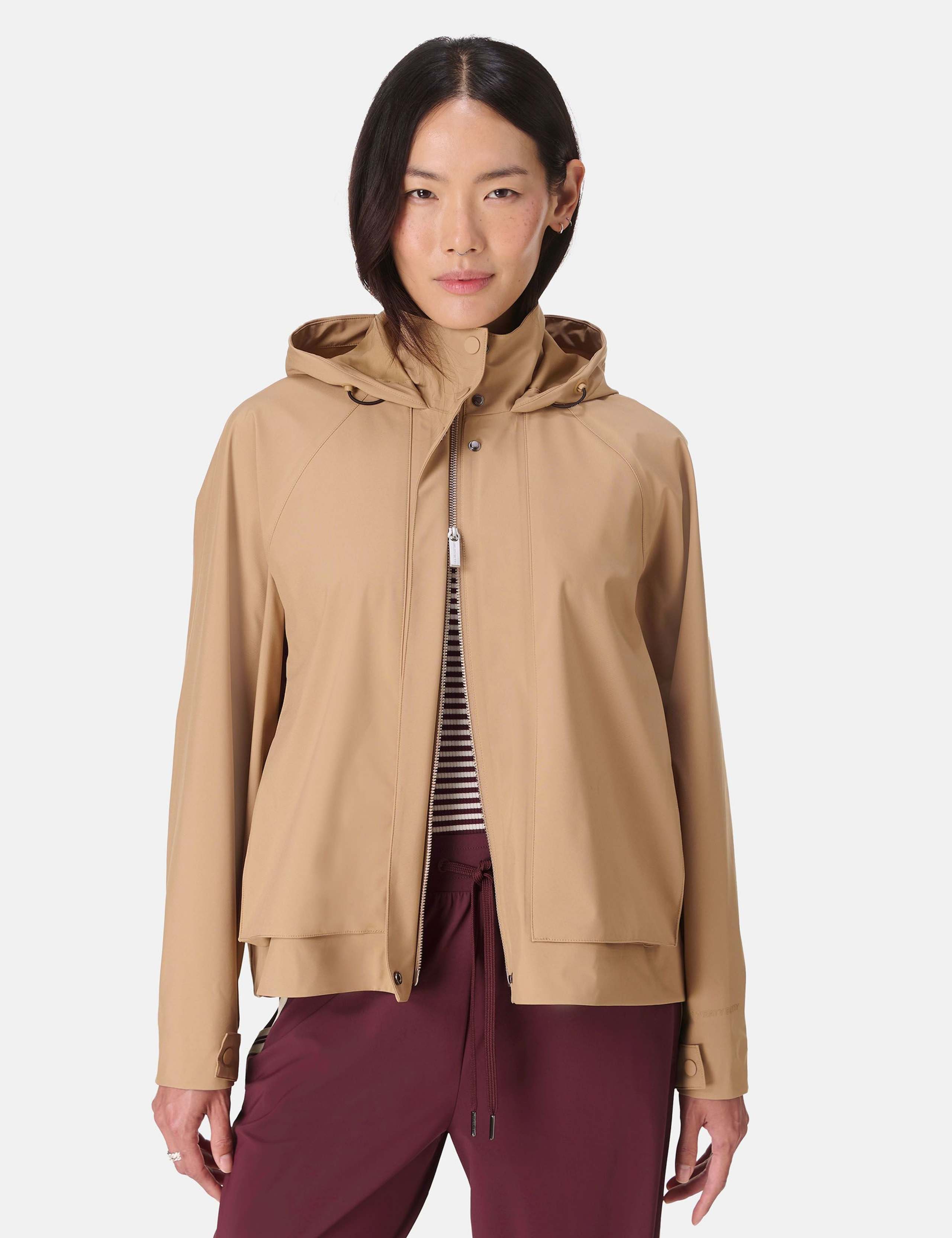 Motion Waterproof Hooded Cropped Parka 1 of 10