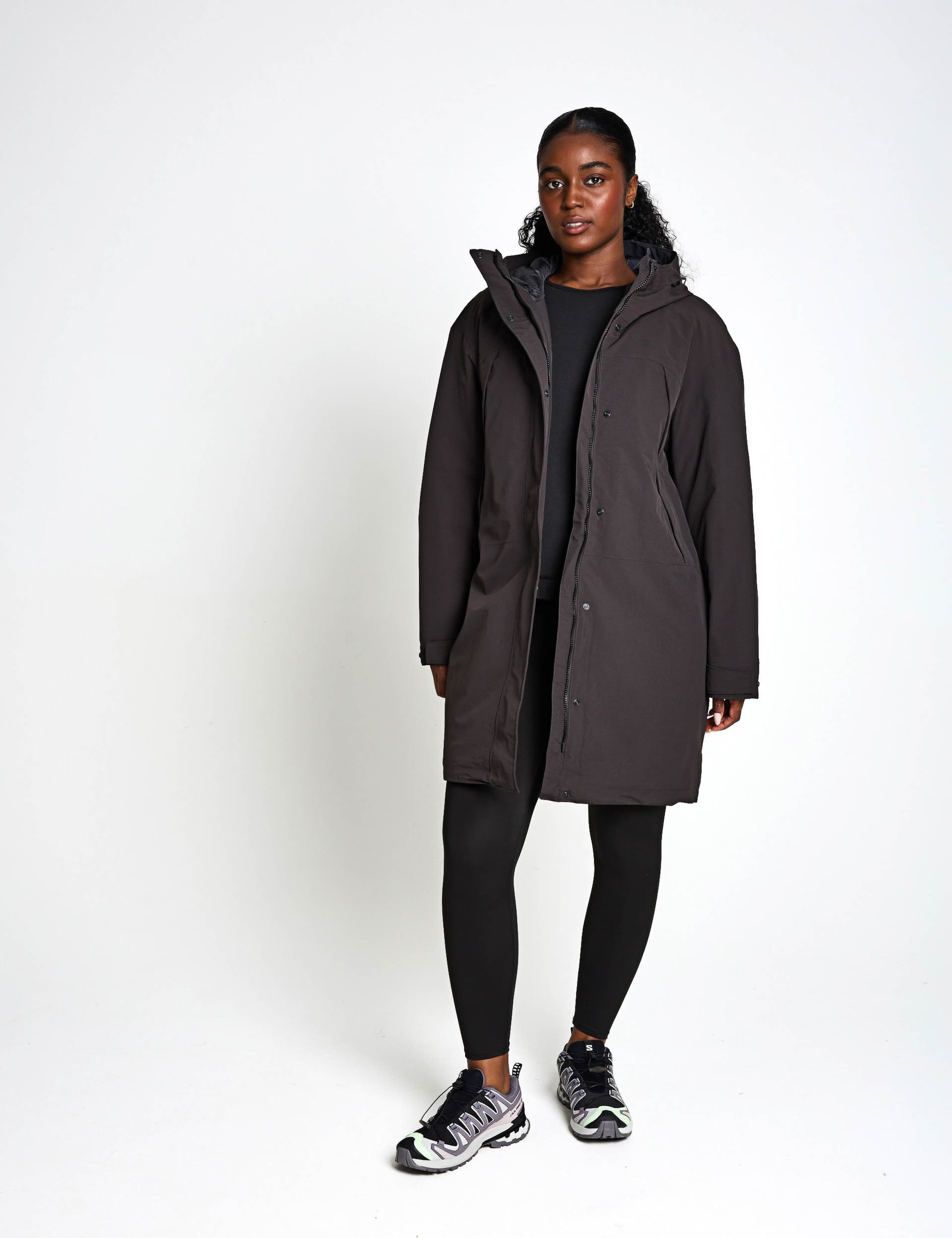 Ice Flare Hooded Longline Parka 2 of 6