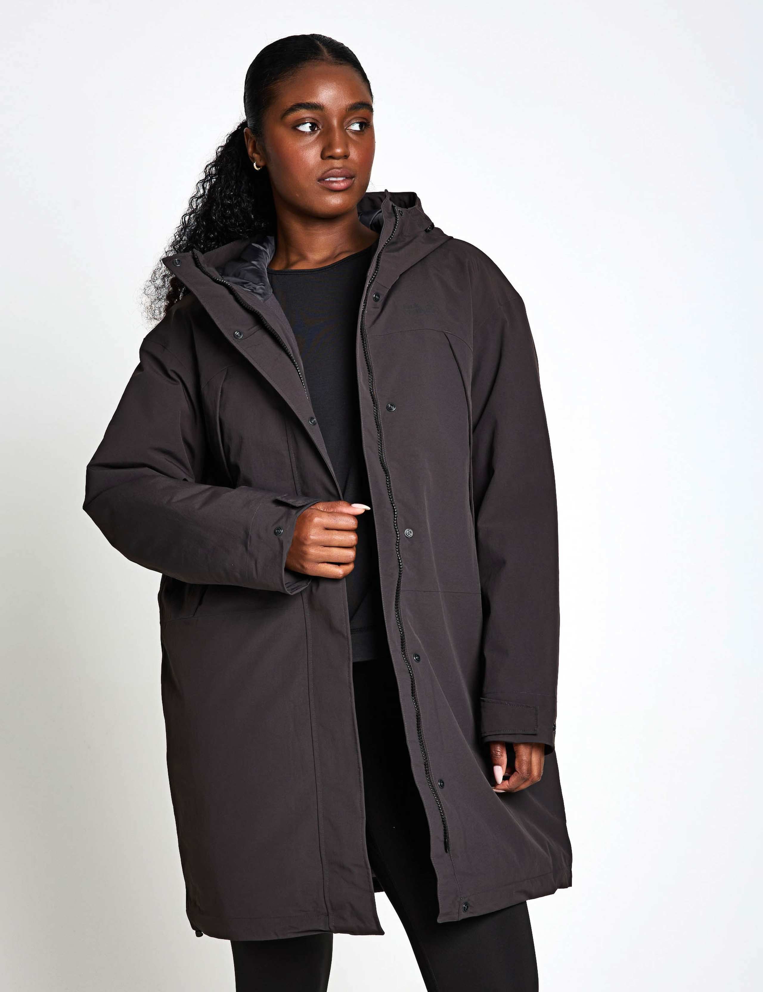 Ice Flare Hooded Longline Parka 3 of 6