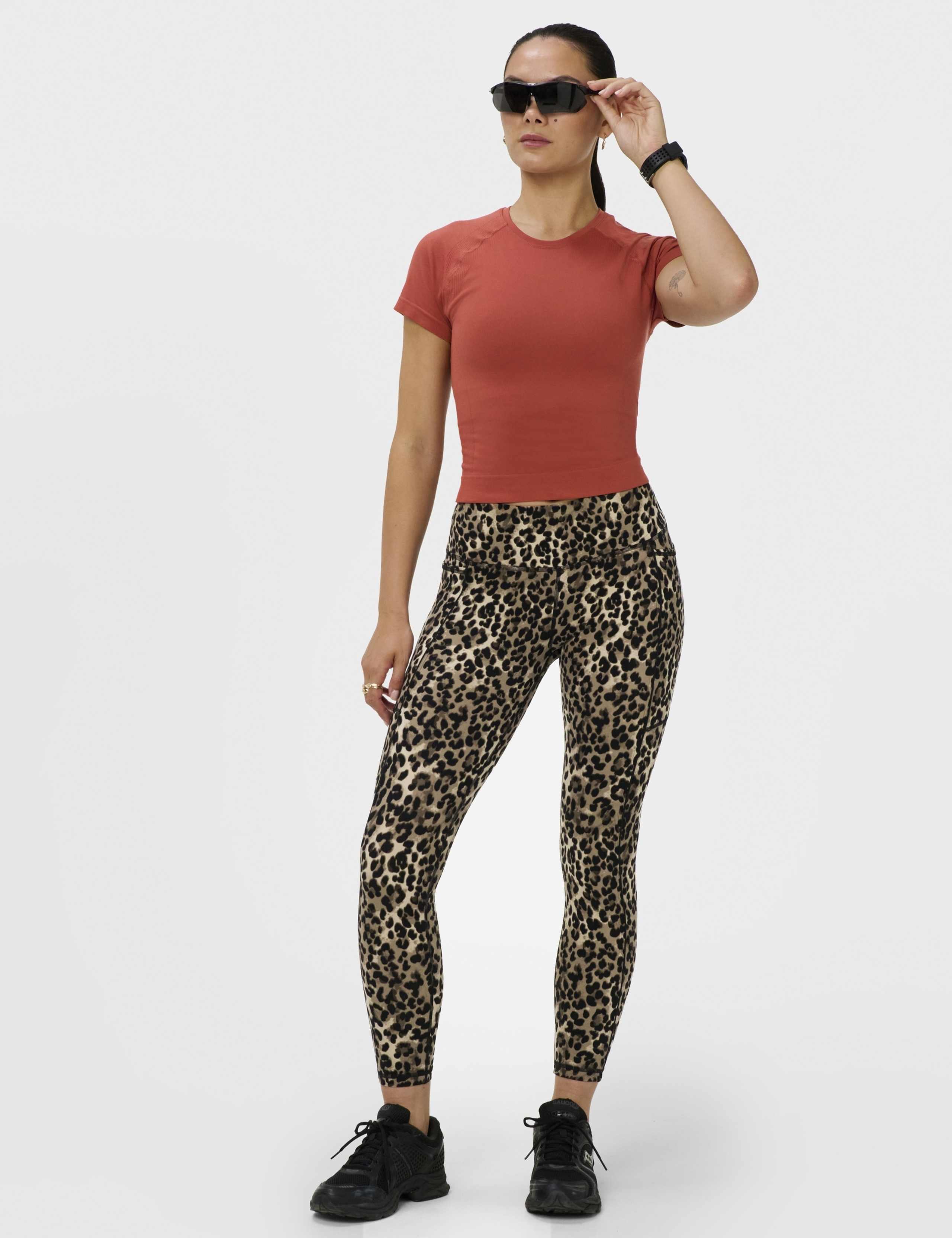 Power Animal Print Piping 7/8 Leggings 4 of 9