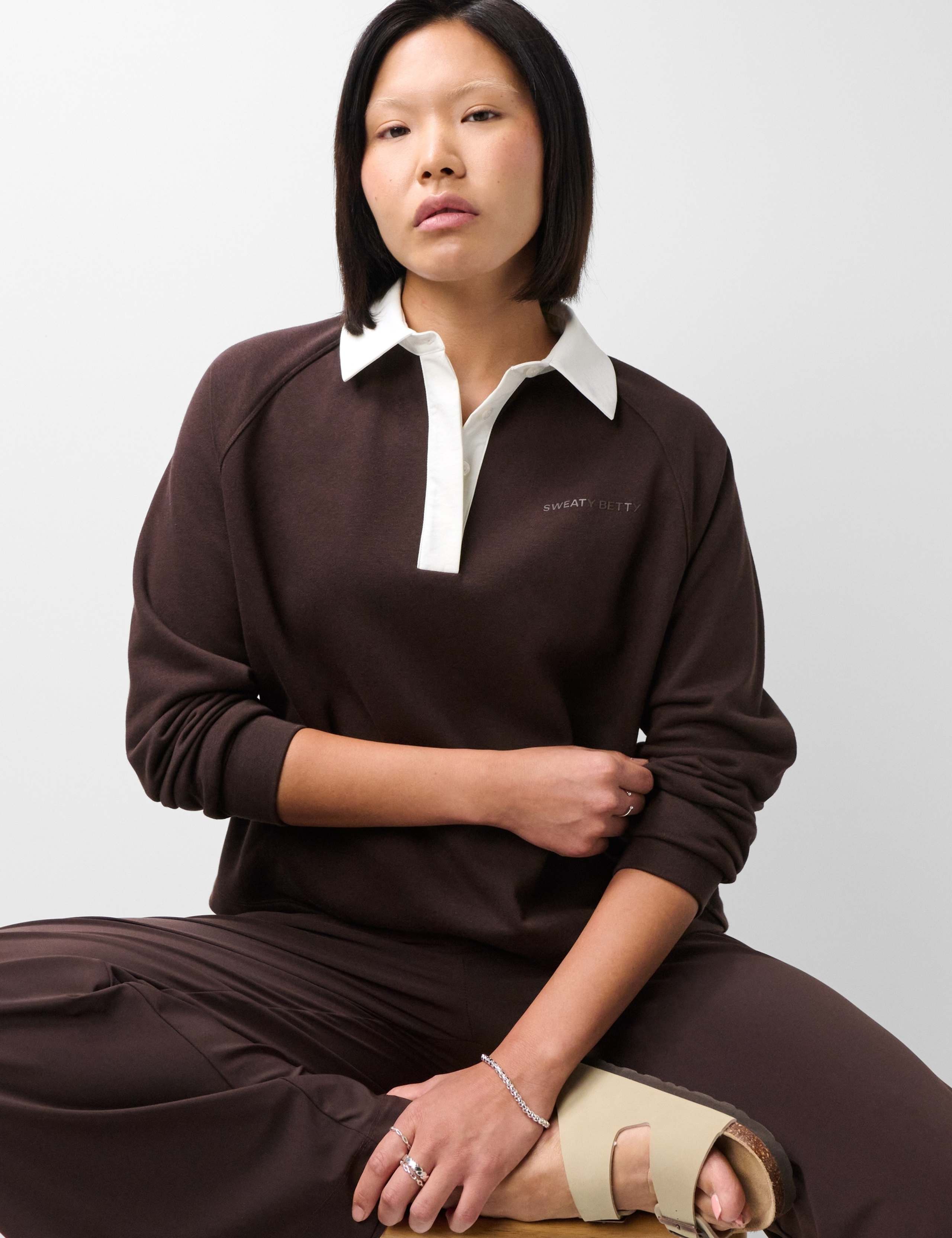 Revive Cotton Rich Relaxed Sweatshirt 7 of 7