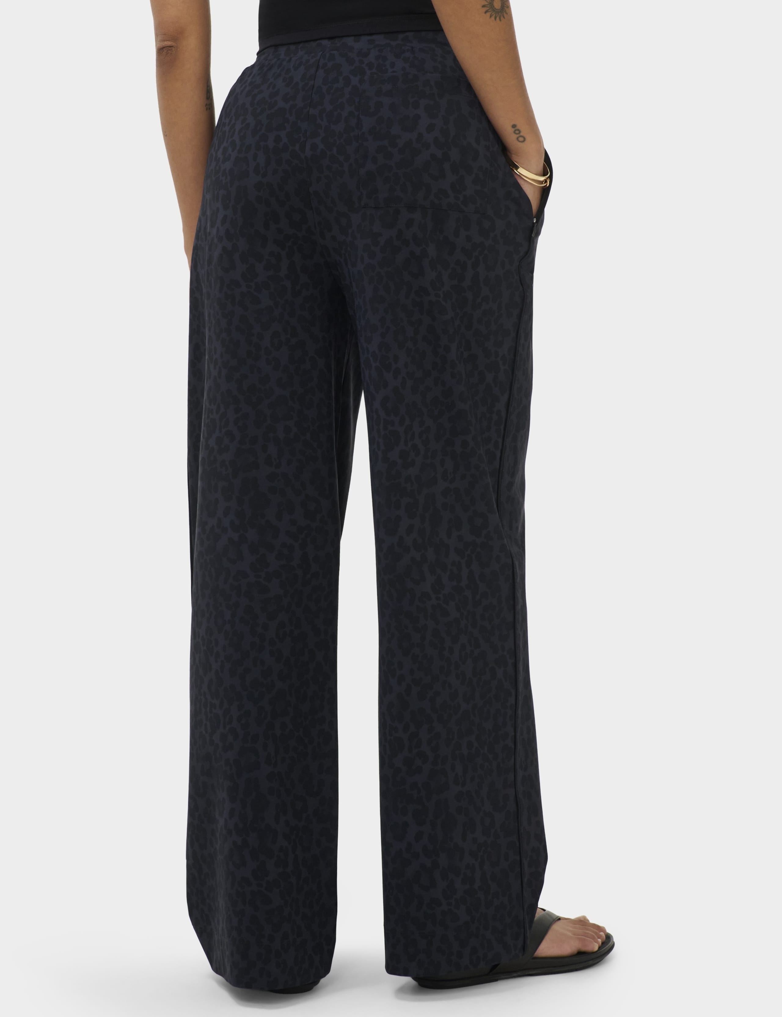 Explorer Animal Print Wide Leg Trousers 4 of 7