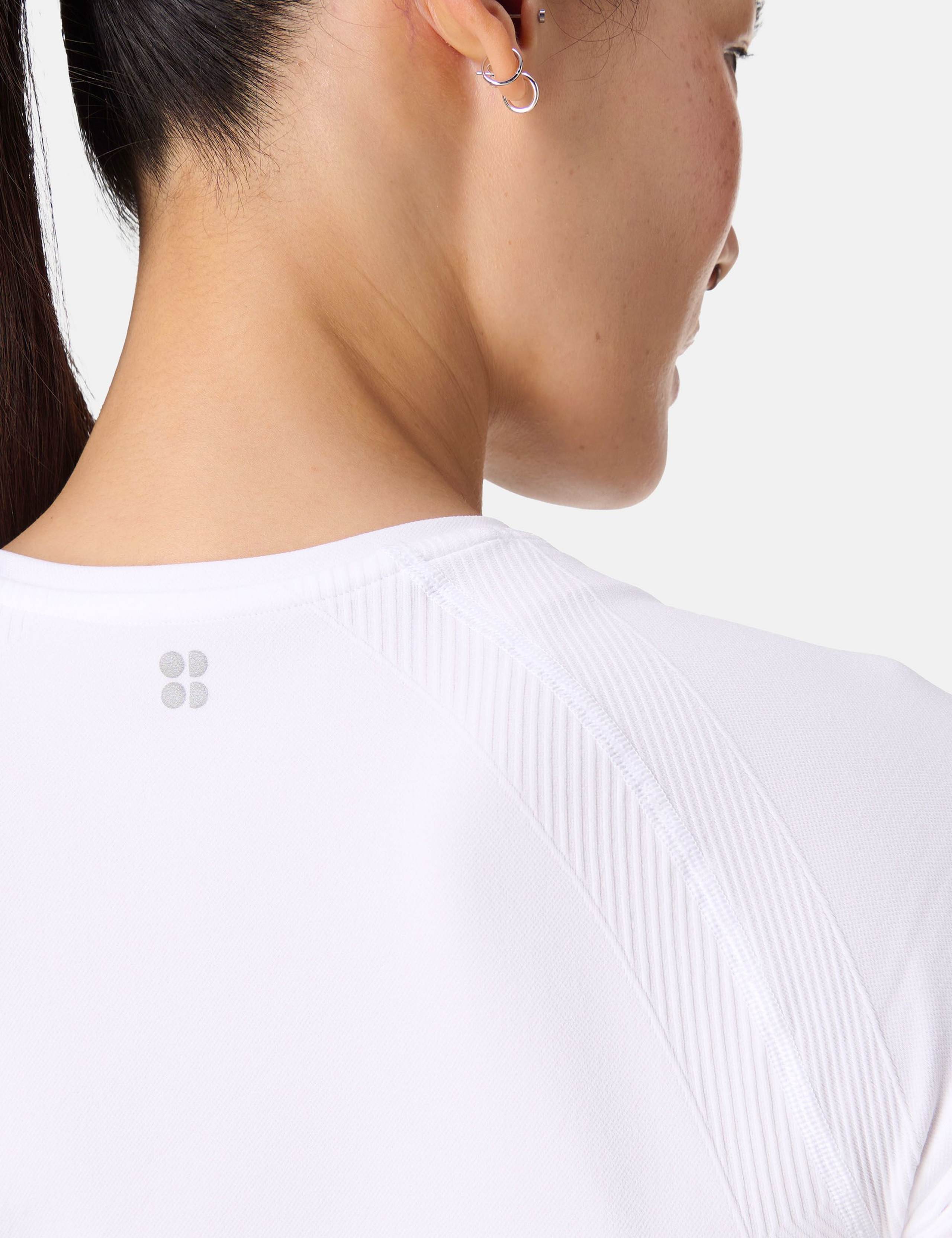 Athlete Crew Neck Seamless Crop T-Shirt 6 of 7