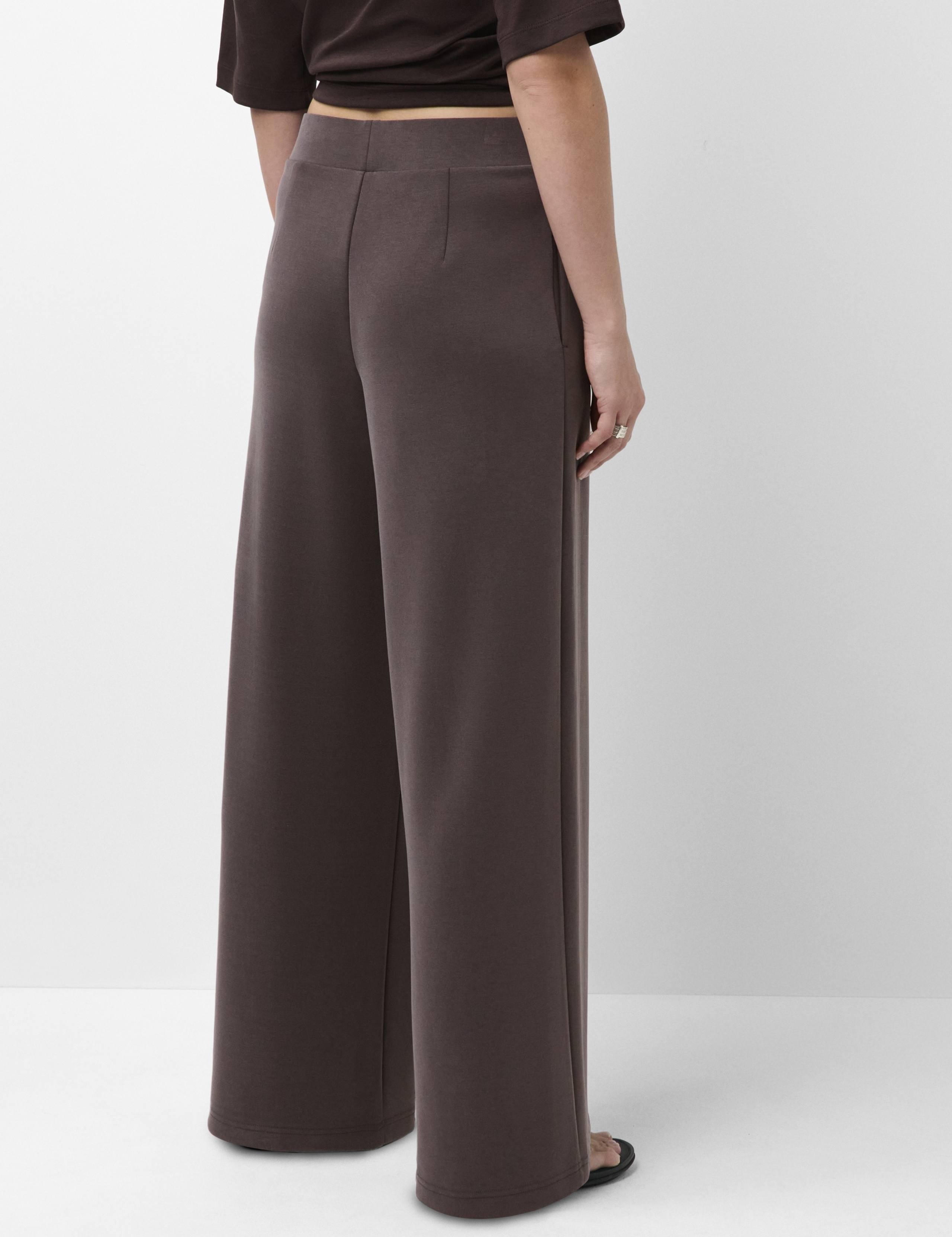 Modal Blend Wide Leg Trousers 3 of 6