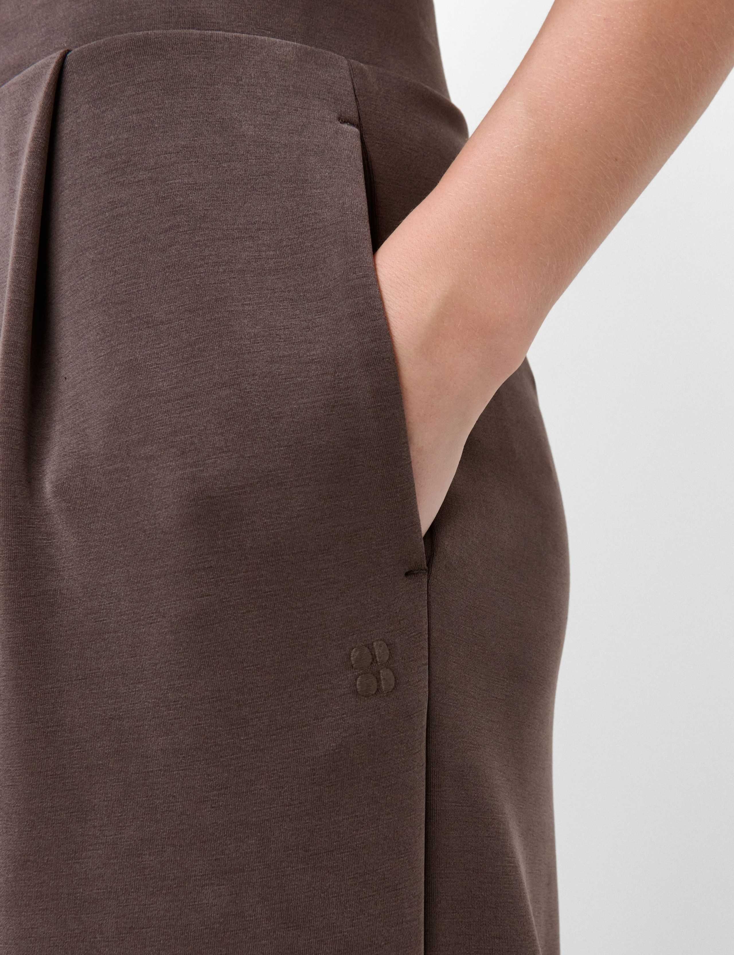 Modal Blend Wide Leg Trousers 6 of 6