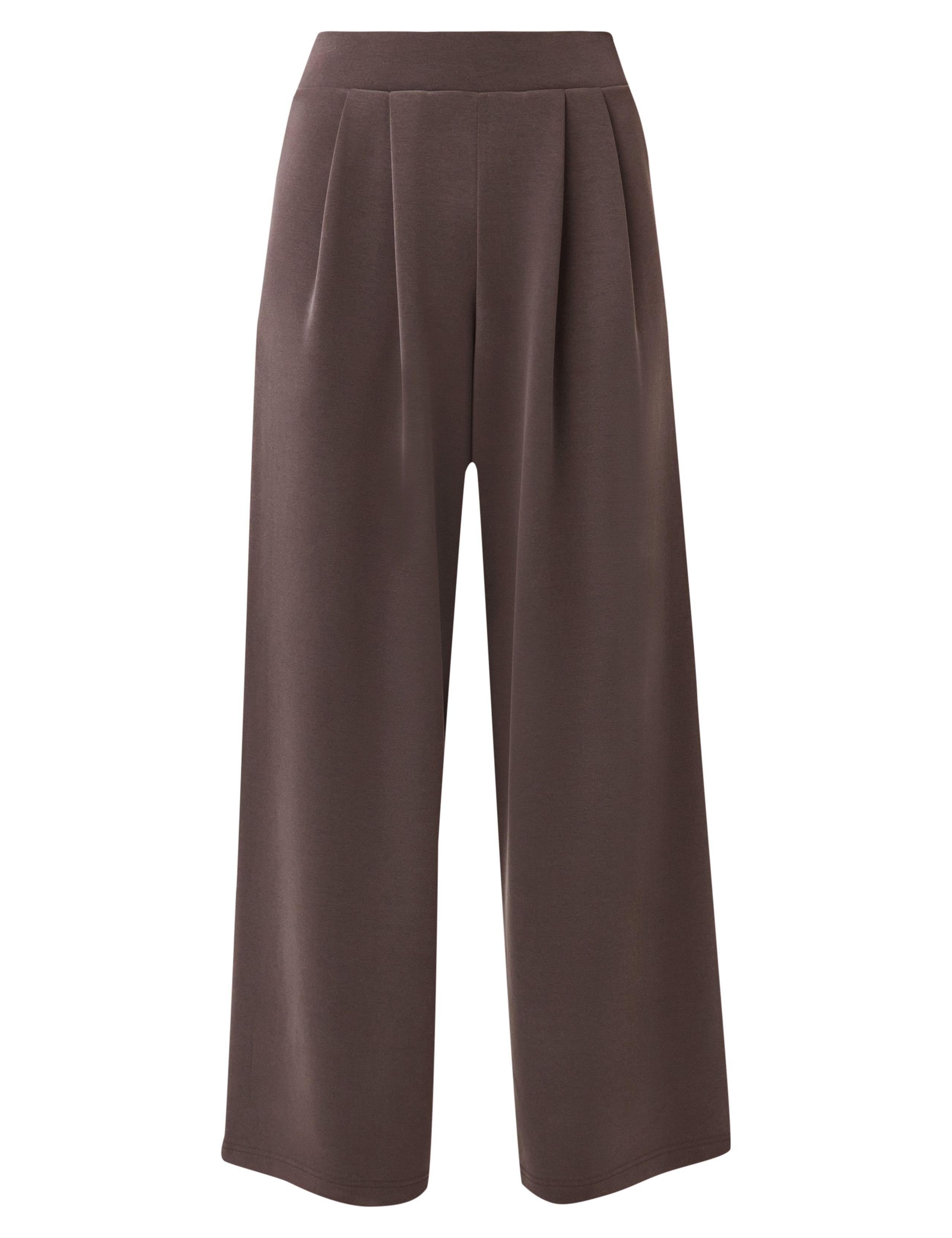 Modal Blend Wide Leg Trousers 2 of 6