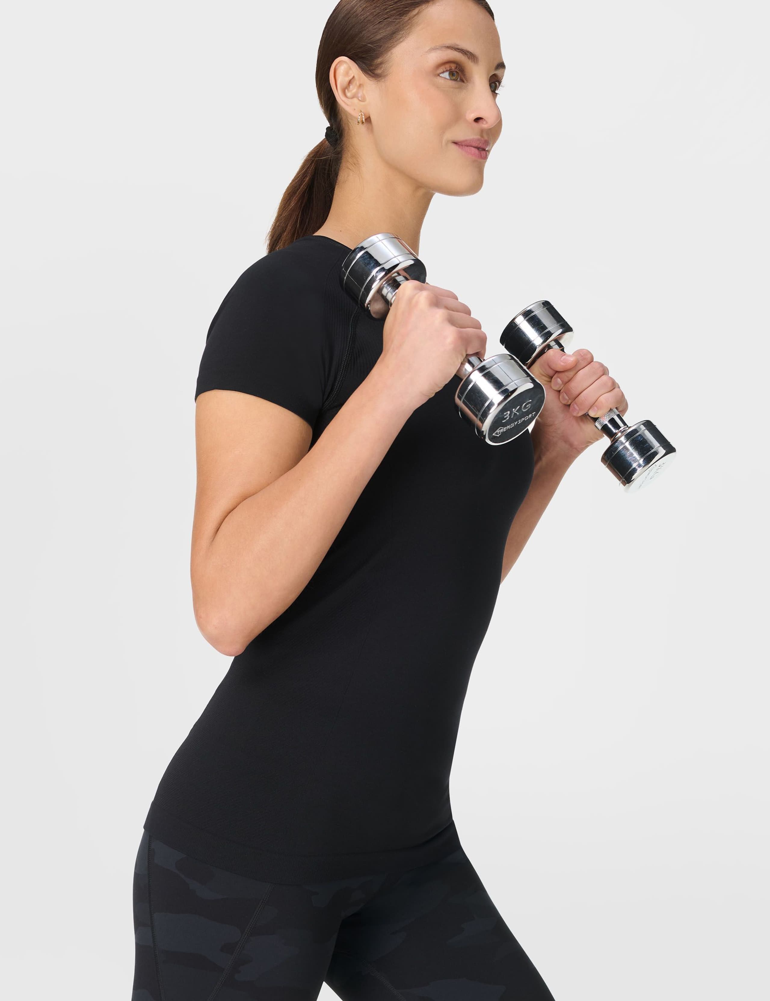 Athlete Seamless Crew Neck Workout T-Shirt 5 of 8