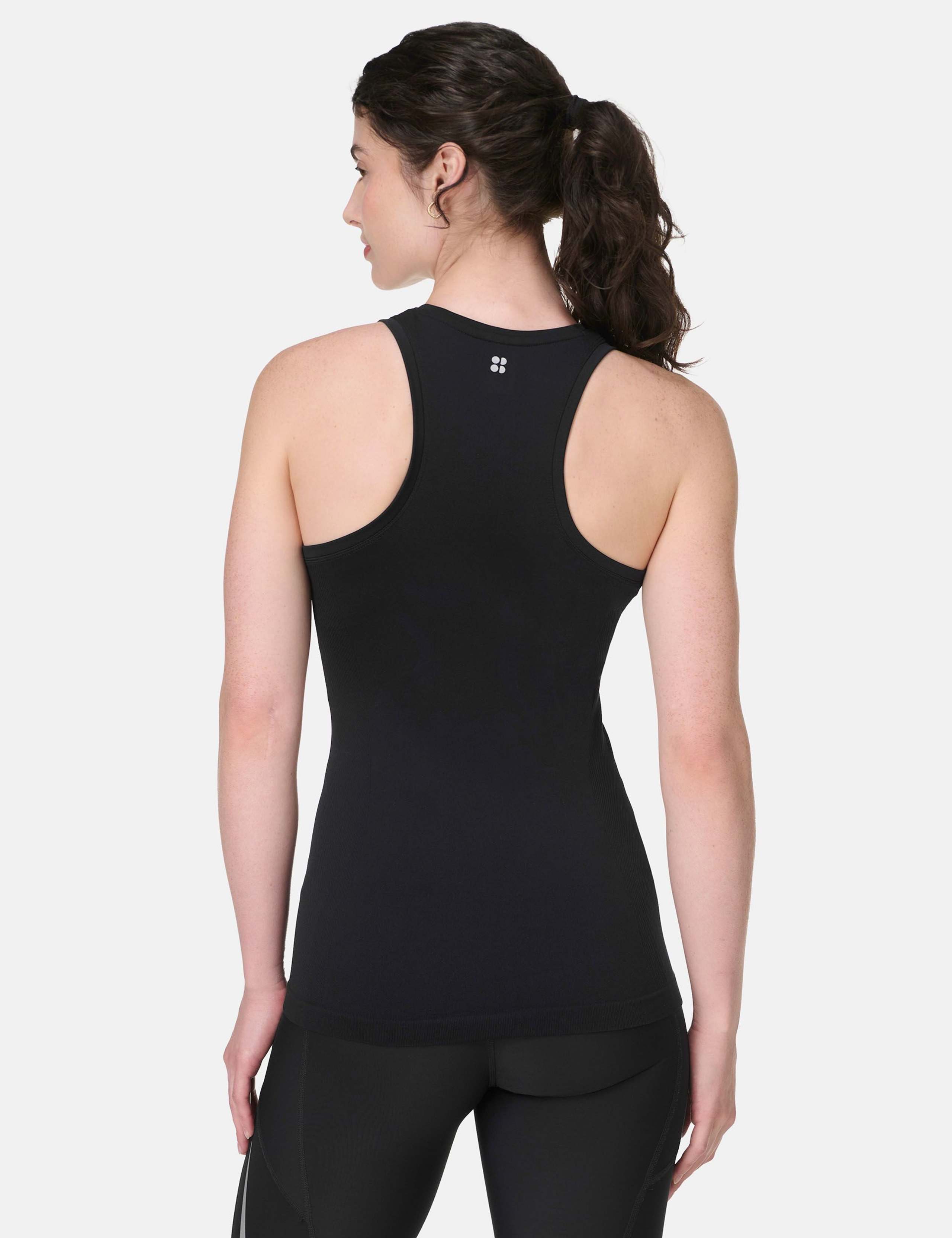 Athlete Workout Crew Neck Seamless Vest Top 3 of 8