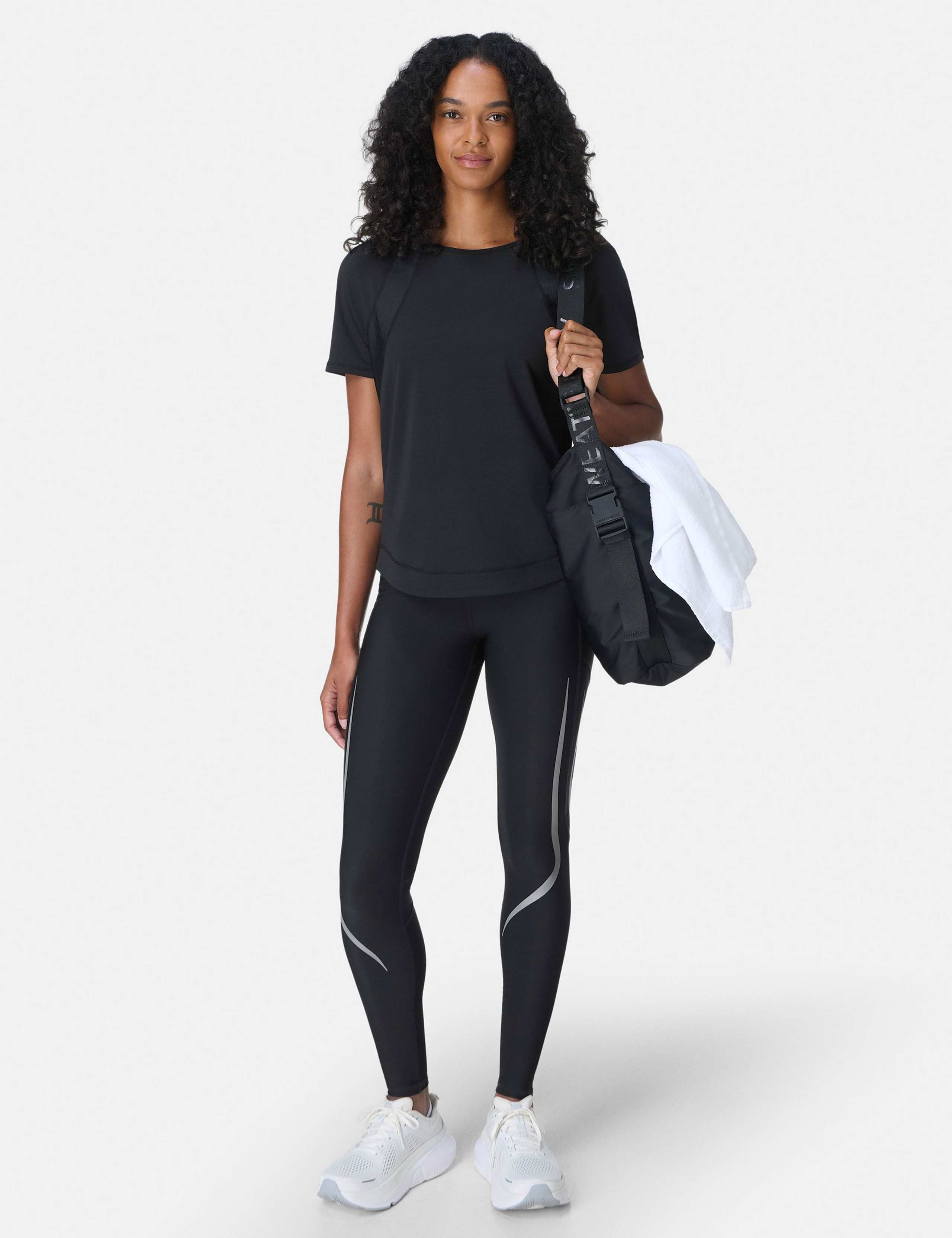 Breathe Easy Crew Neck Relaxed Running Top 4 of 8