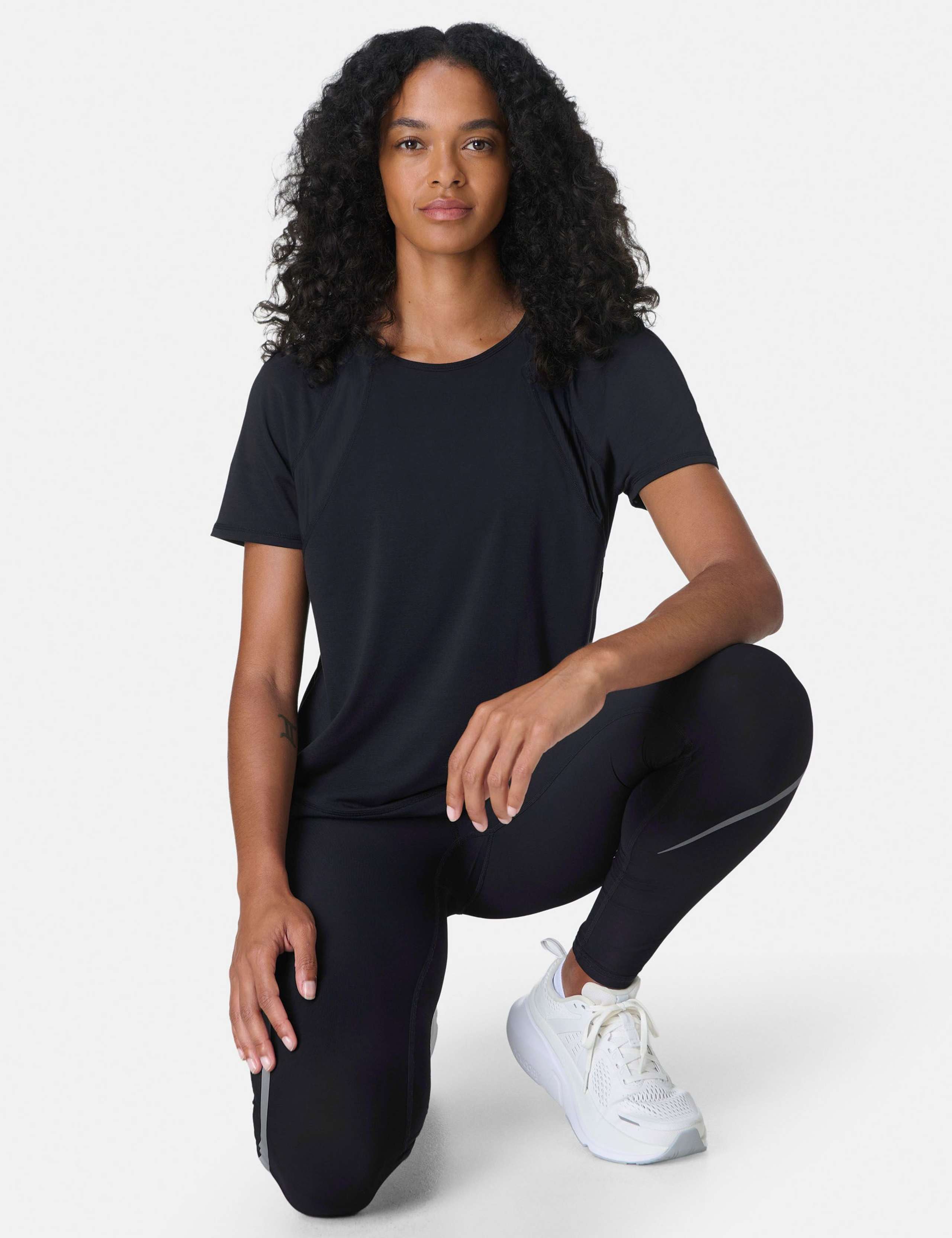 Breathe Easy Crew Neck Relaxed Running Top 5 of 8