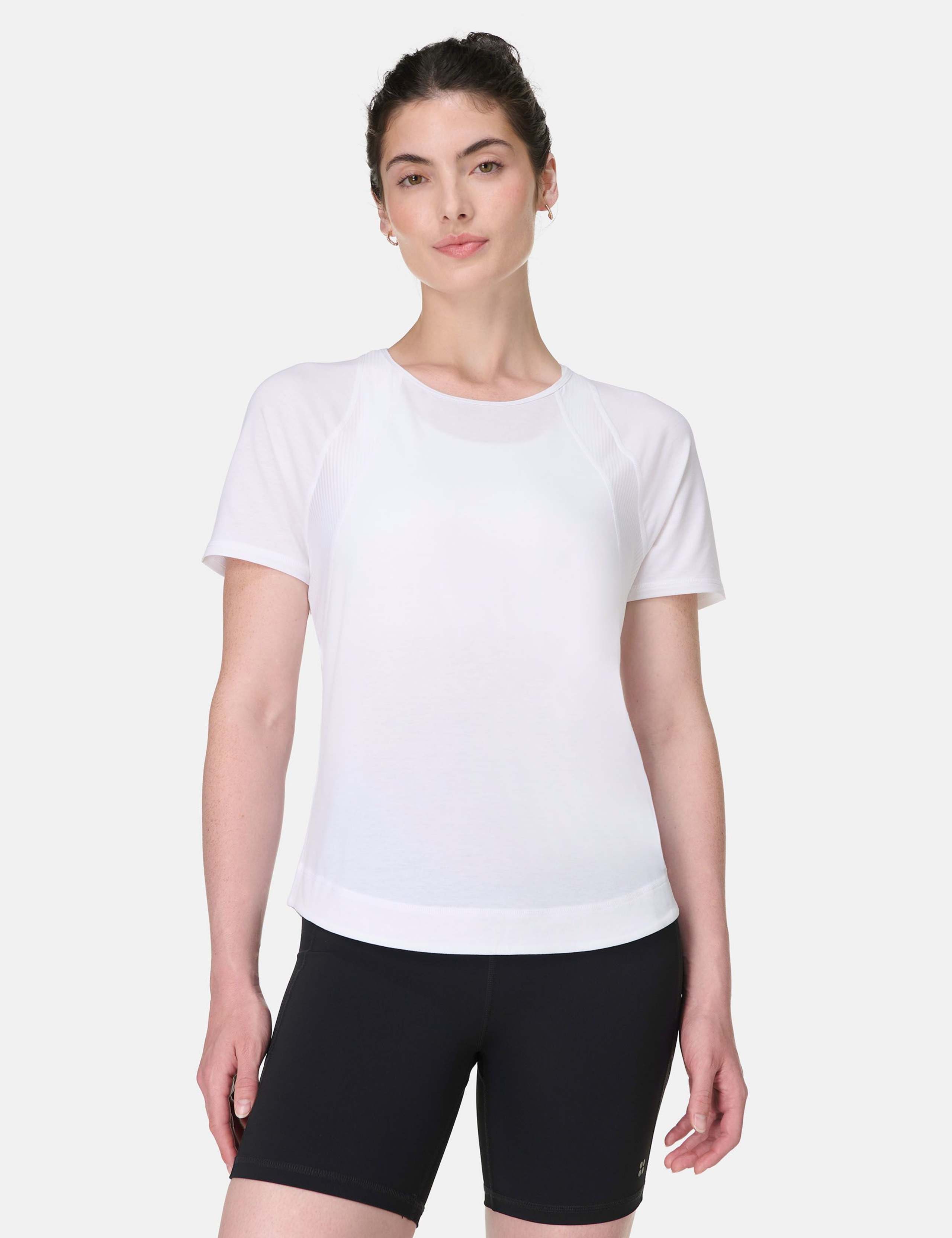 Breathe Easy Crew Neck Relaxed Running Top 1 of 8
