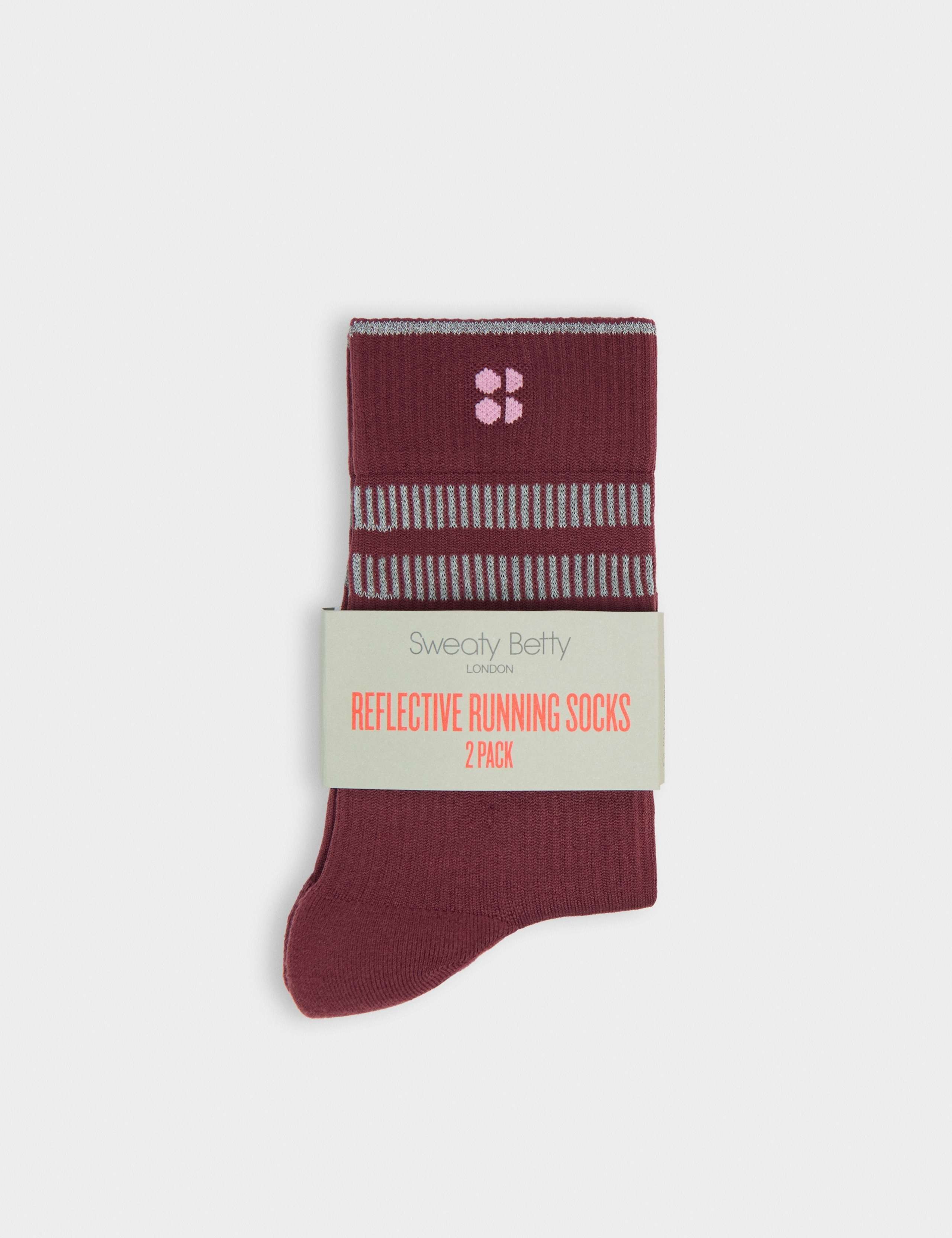 2 Pack Reflective Trainer Socks 4 of 4
