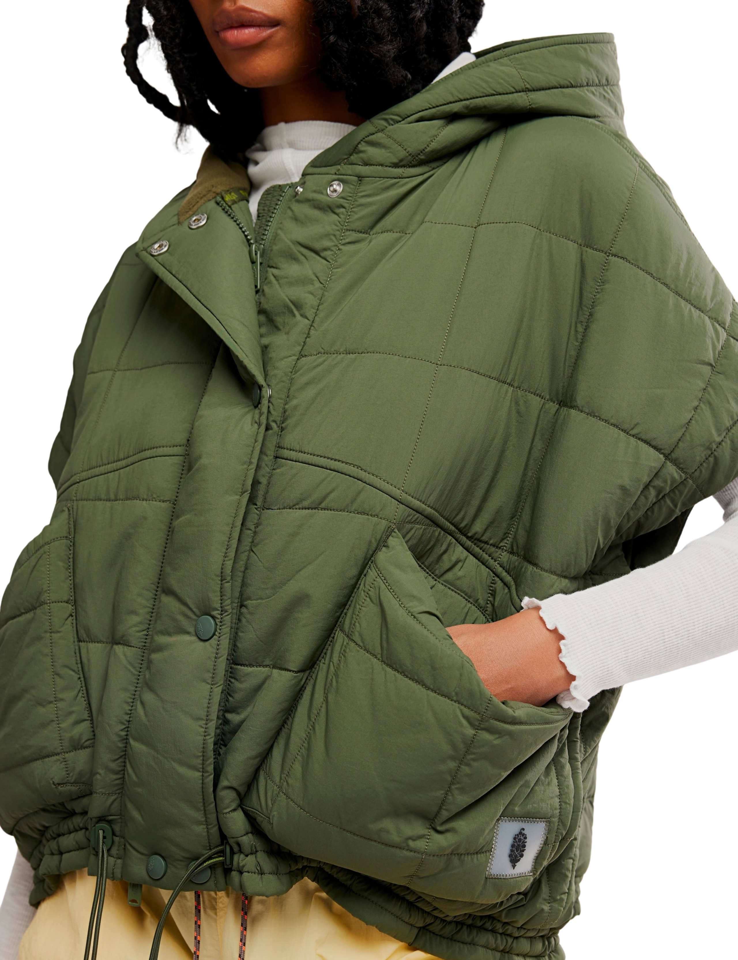Happy Trails Hooded Padded Relaxed Poncho 4 of 6