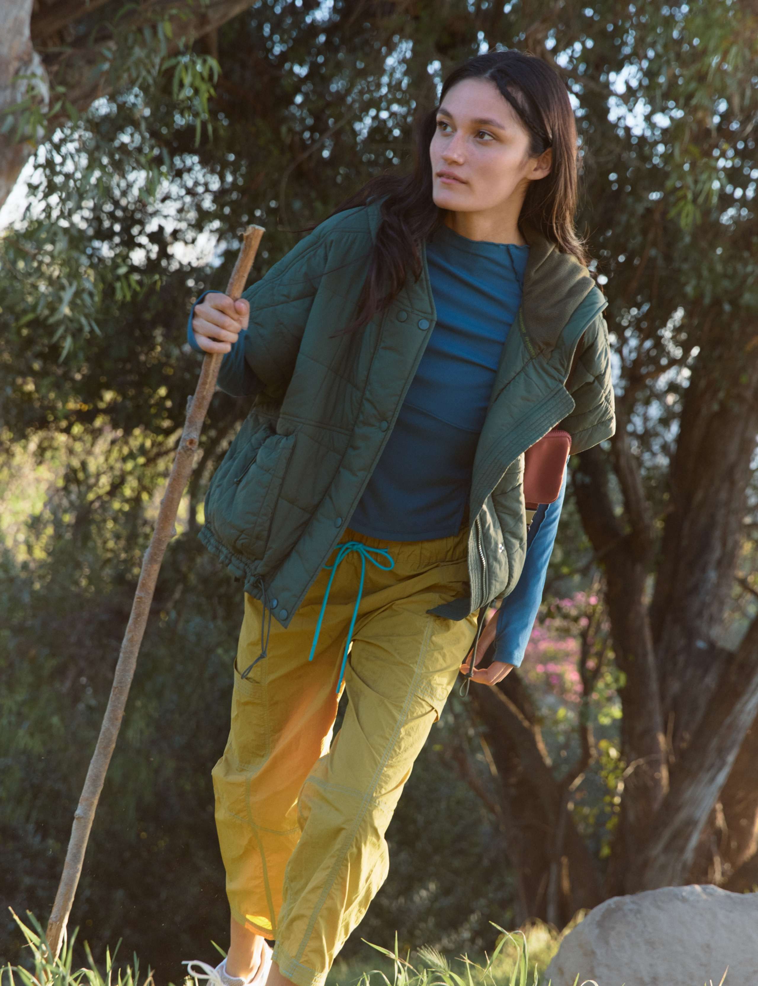 Happy Trails Hooded Padded Relaxed Poncho 6 of 6