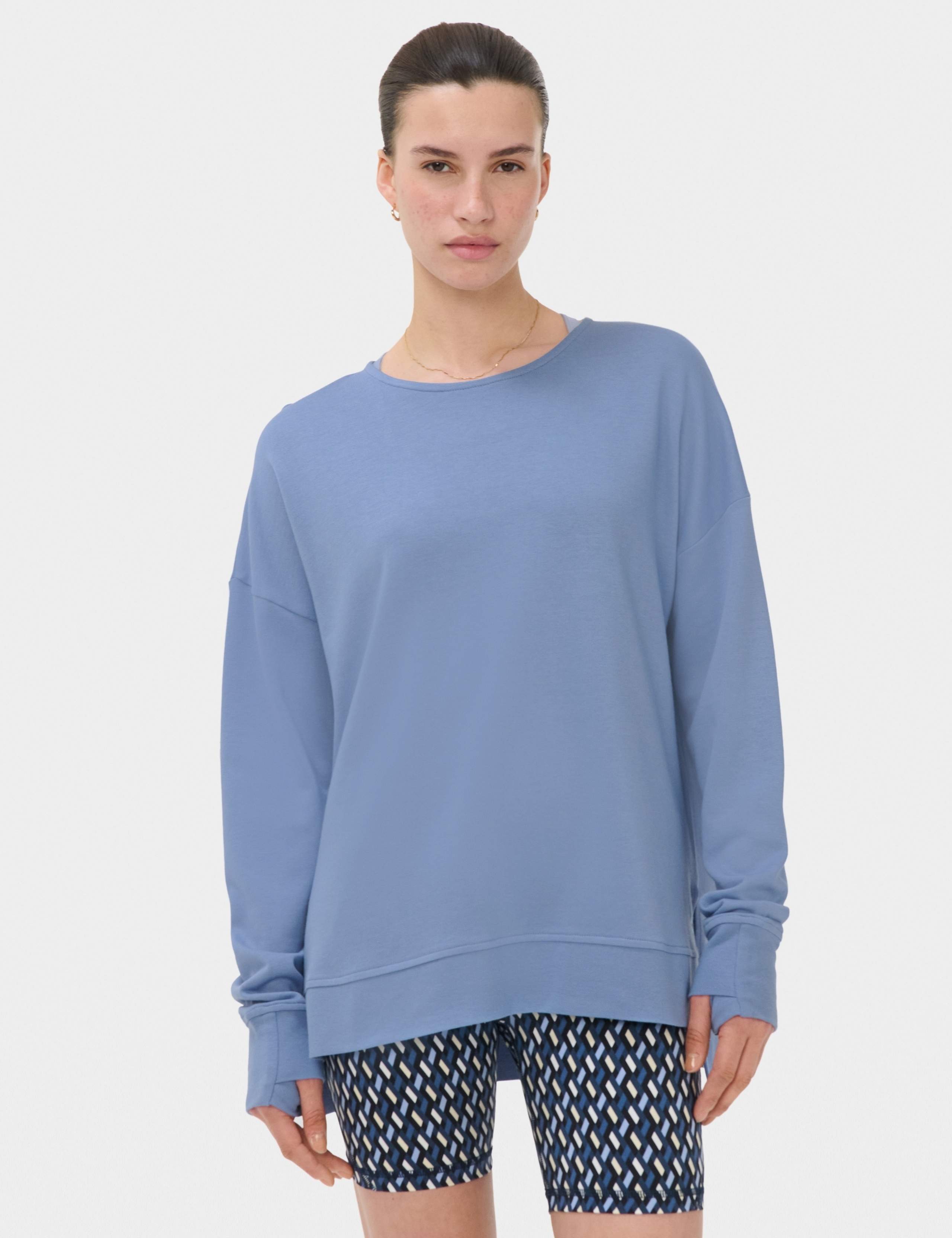 After Class Cotton Blend Relaxed Sweatshirt 1 of 7