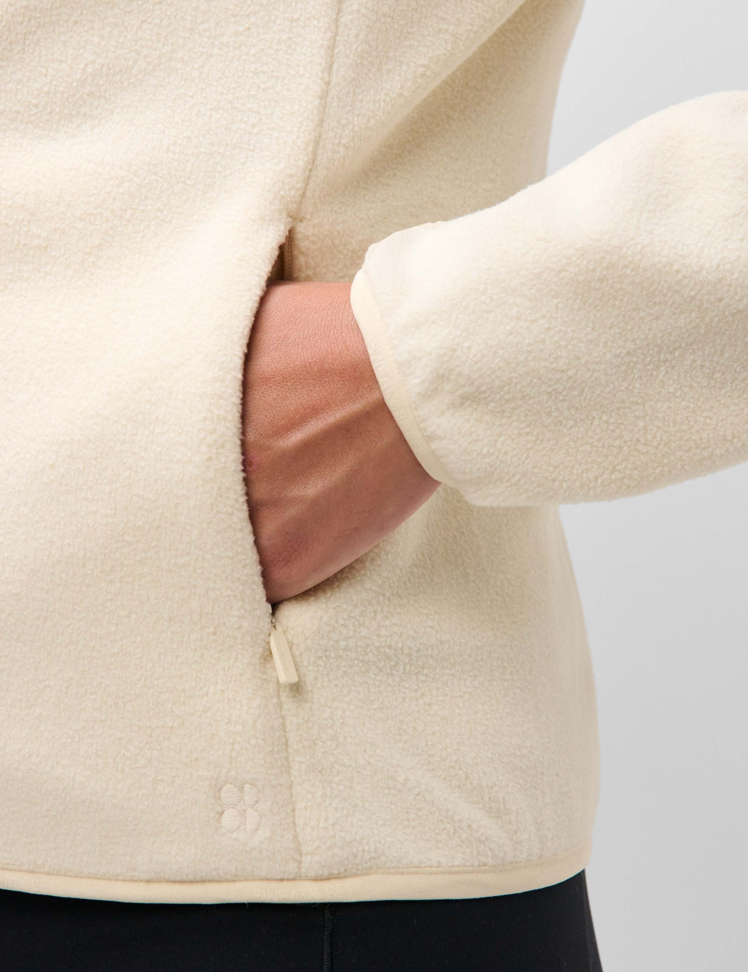 Evergreen Zip Up Funnel Neck Sports Fleece 7 of 8