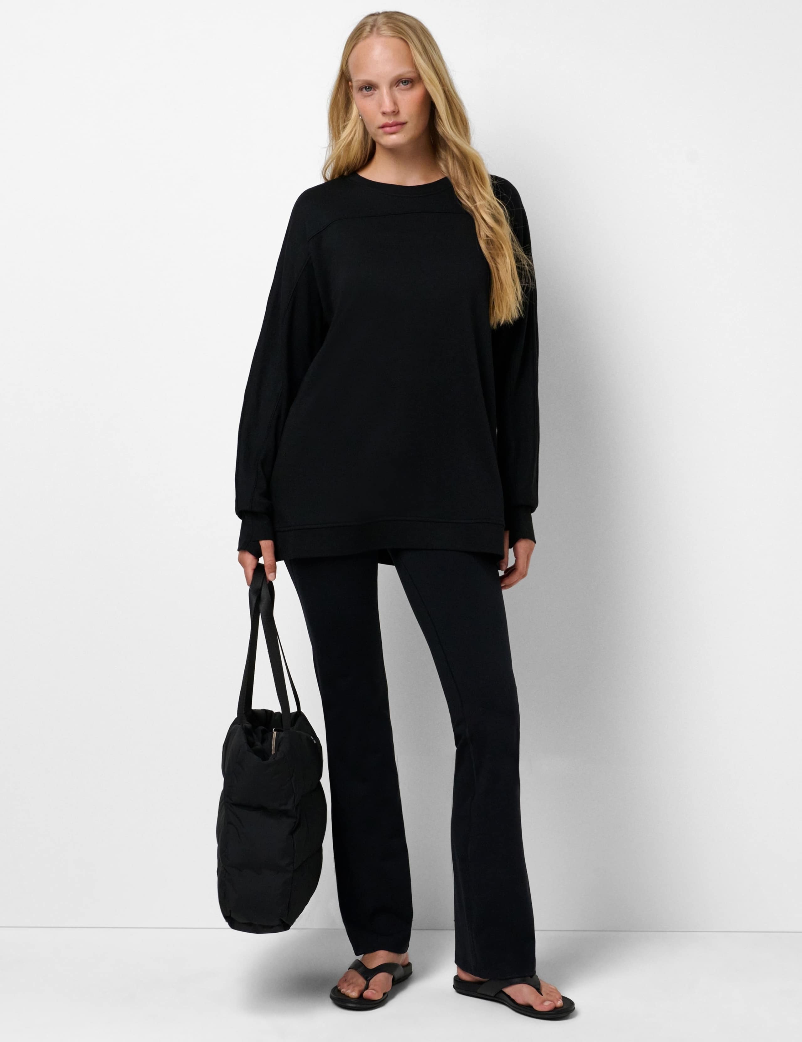 After Class Cotton Blend Longline Sweatshirt 4 of 8