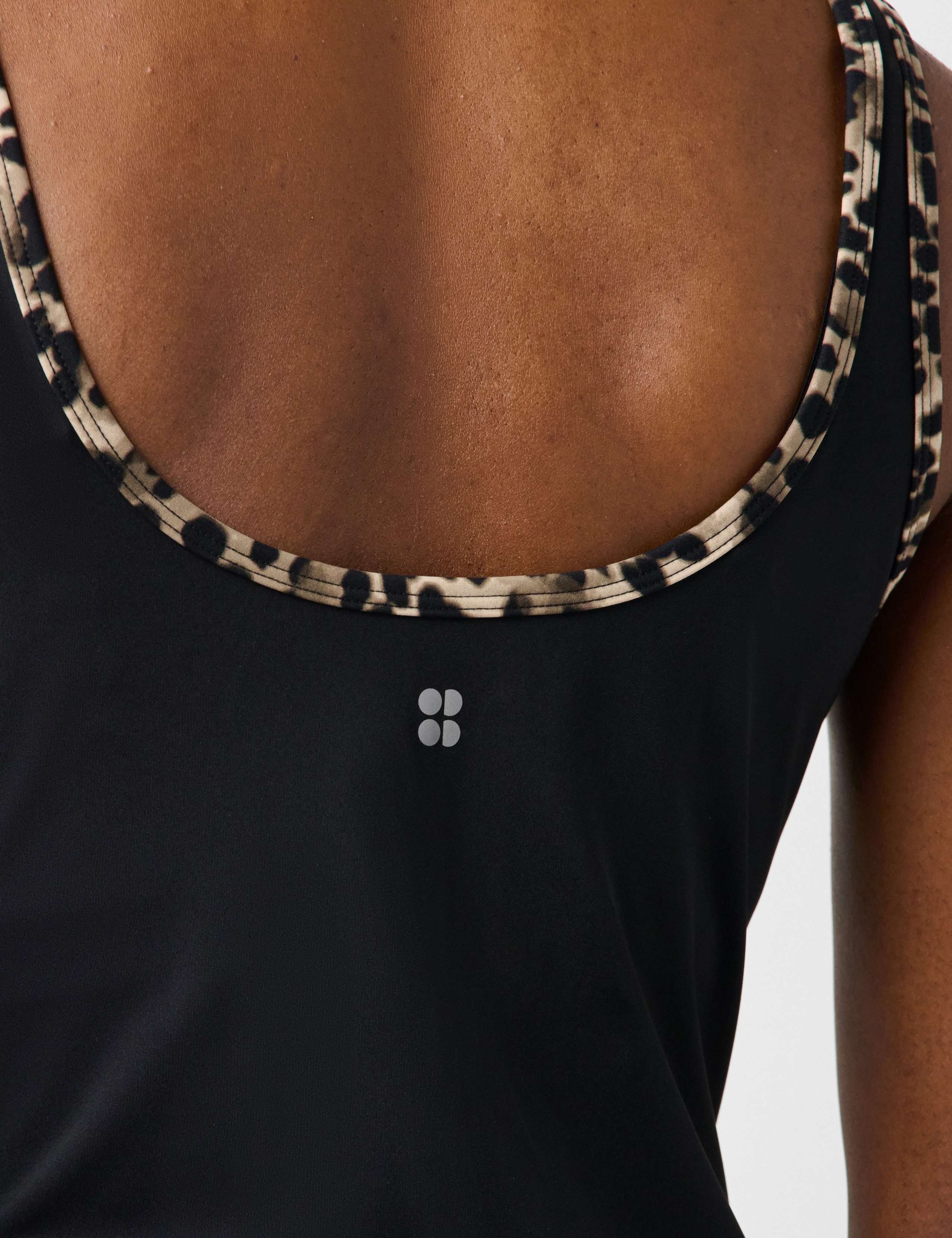 Power Contrast Binding Strappy Tank 6 of 7