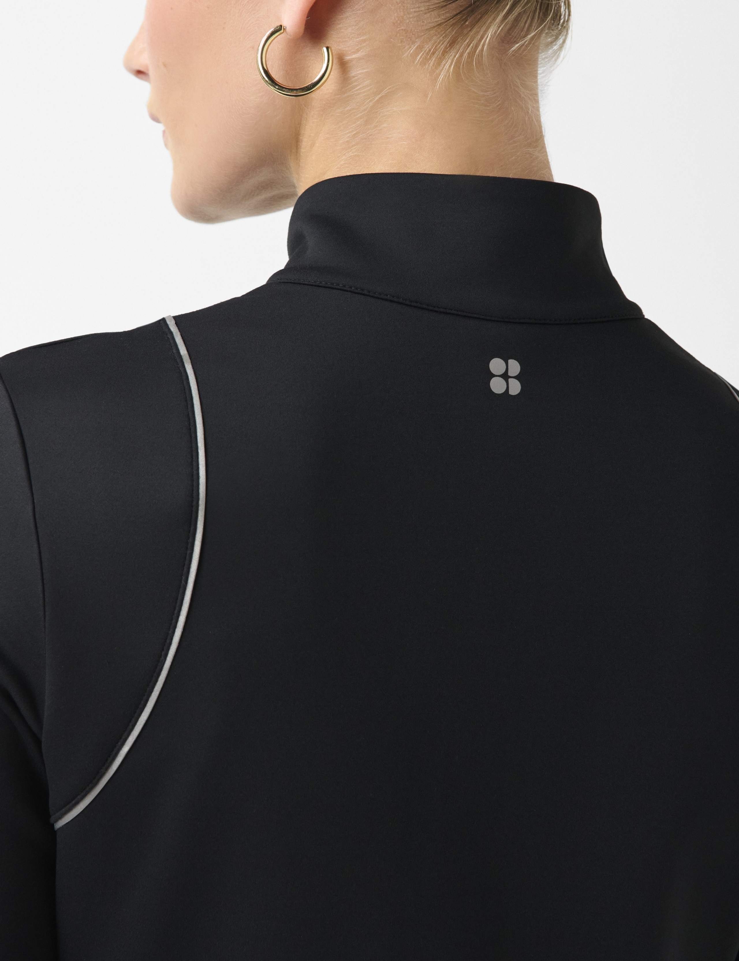 Therma Run Reflective Zip Running Top 7 of 10