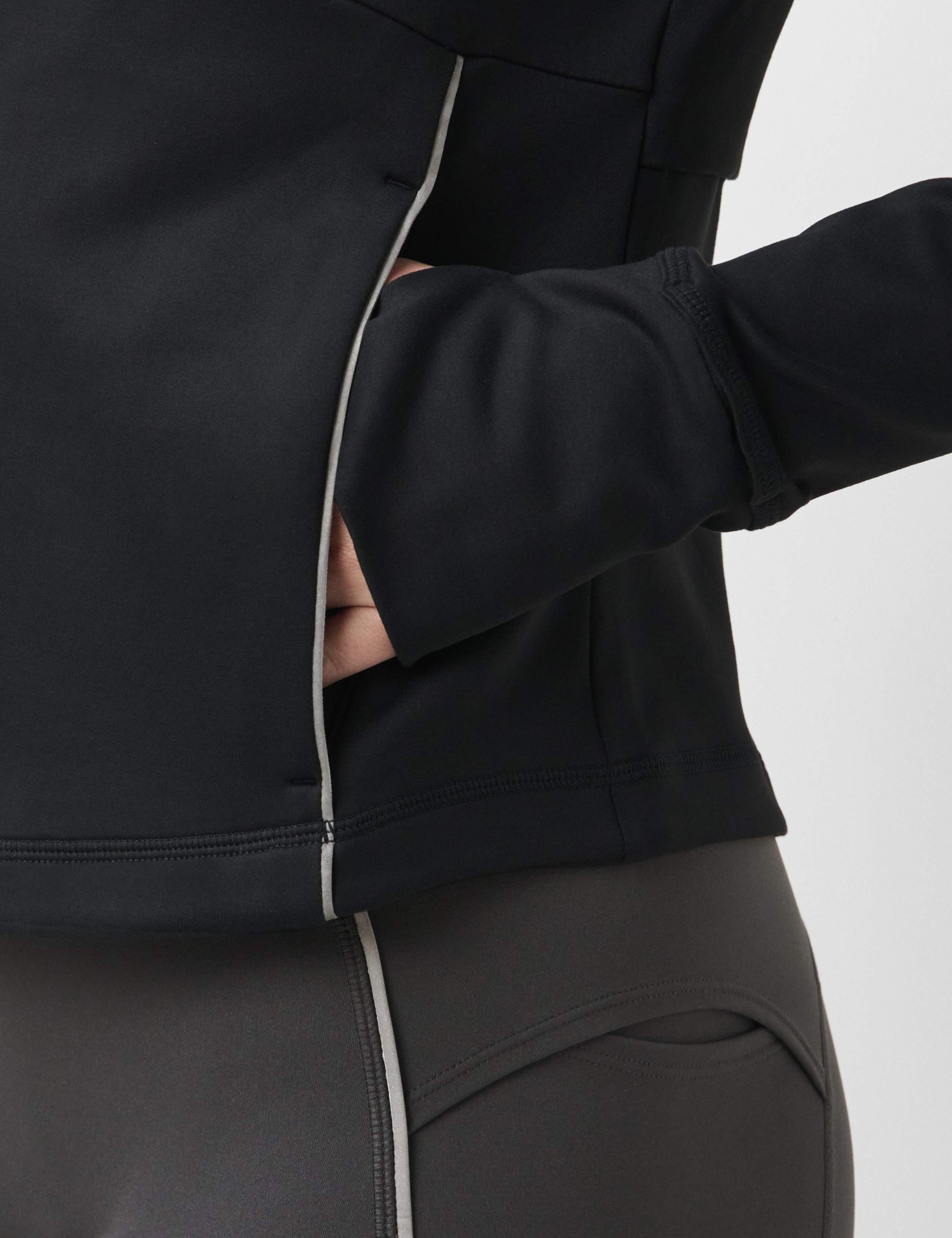 Therma Run Reflective Zip Running Top 8 of 10