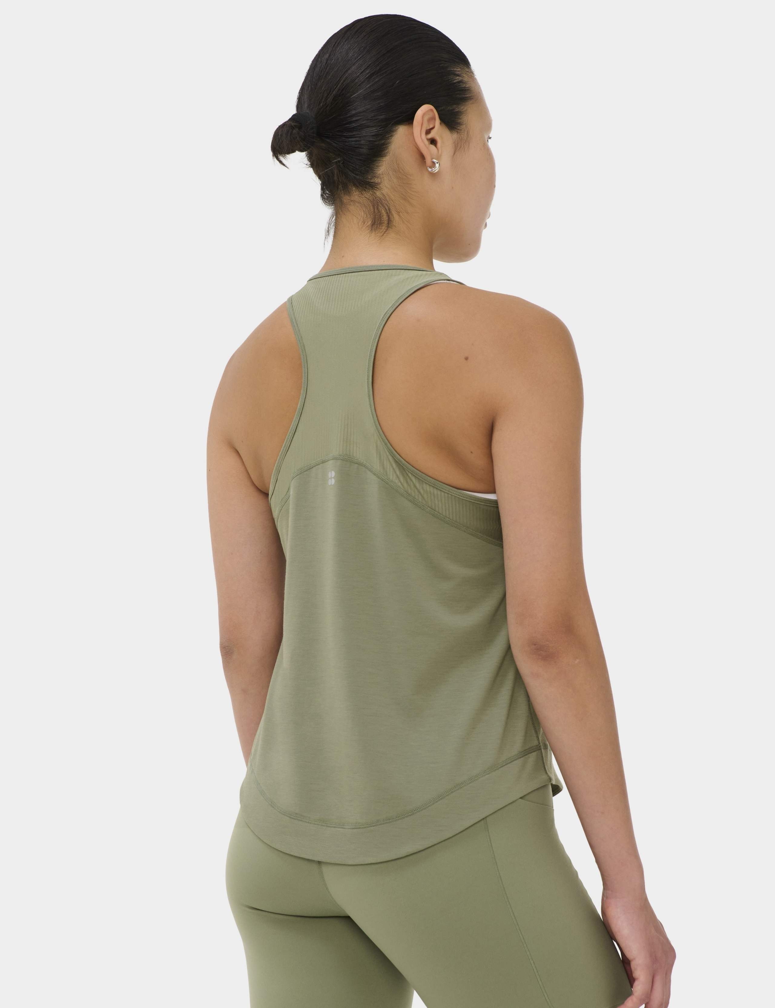 Breathe Easy Mesh Running Vest Top 3 of 6