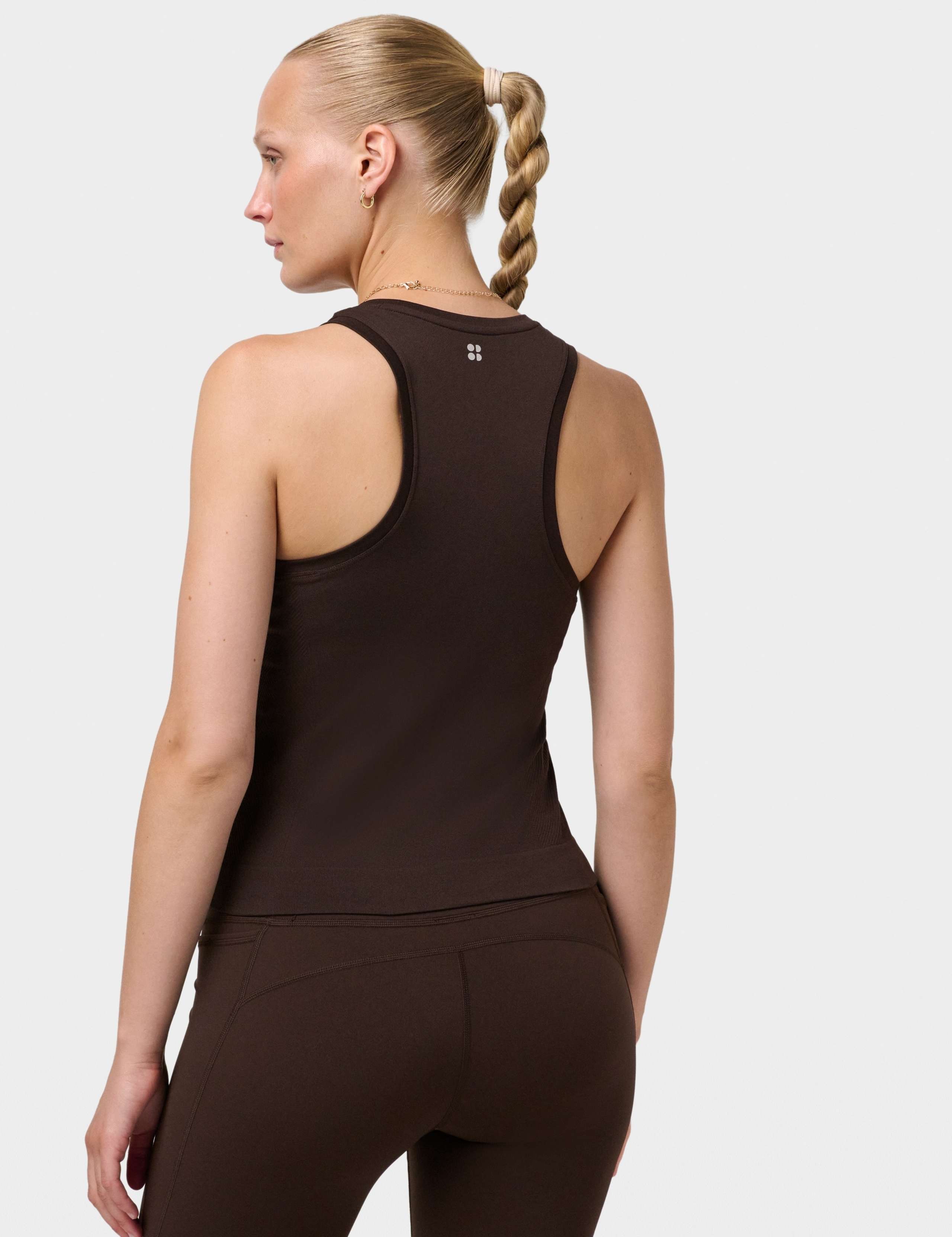 Athlete Seamless Gym Crop Vest Top 3 of 7