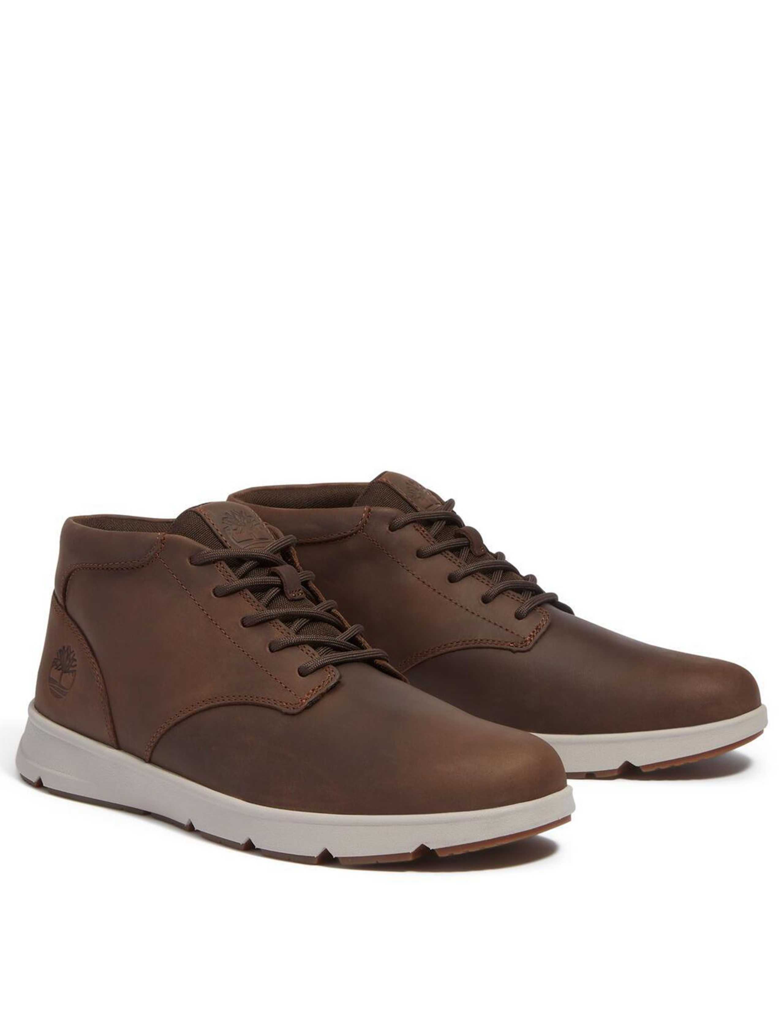 Parker Street Leather Trainers 3 of 7