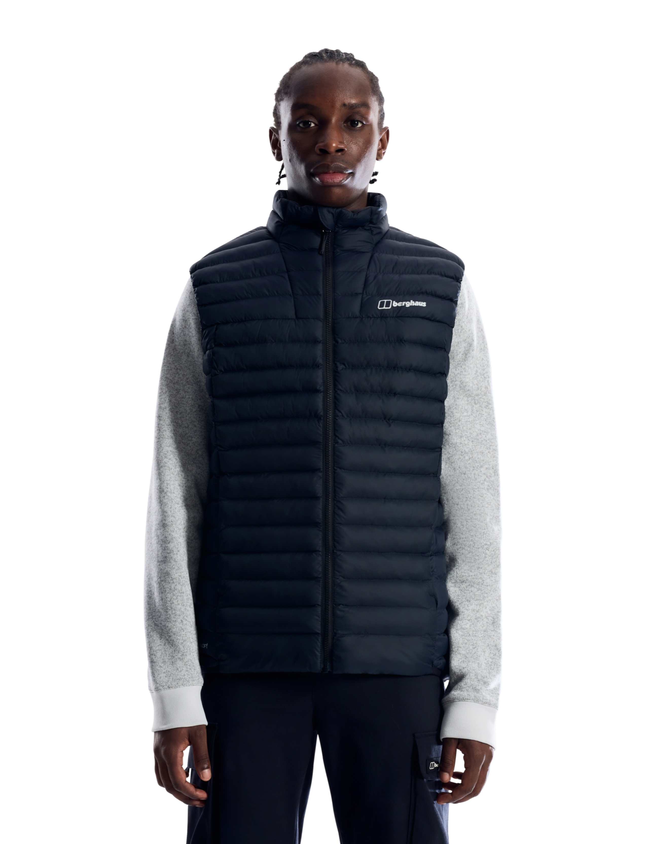 Vaskye Funnel Neck Zip Up Gilet 1 of 11