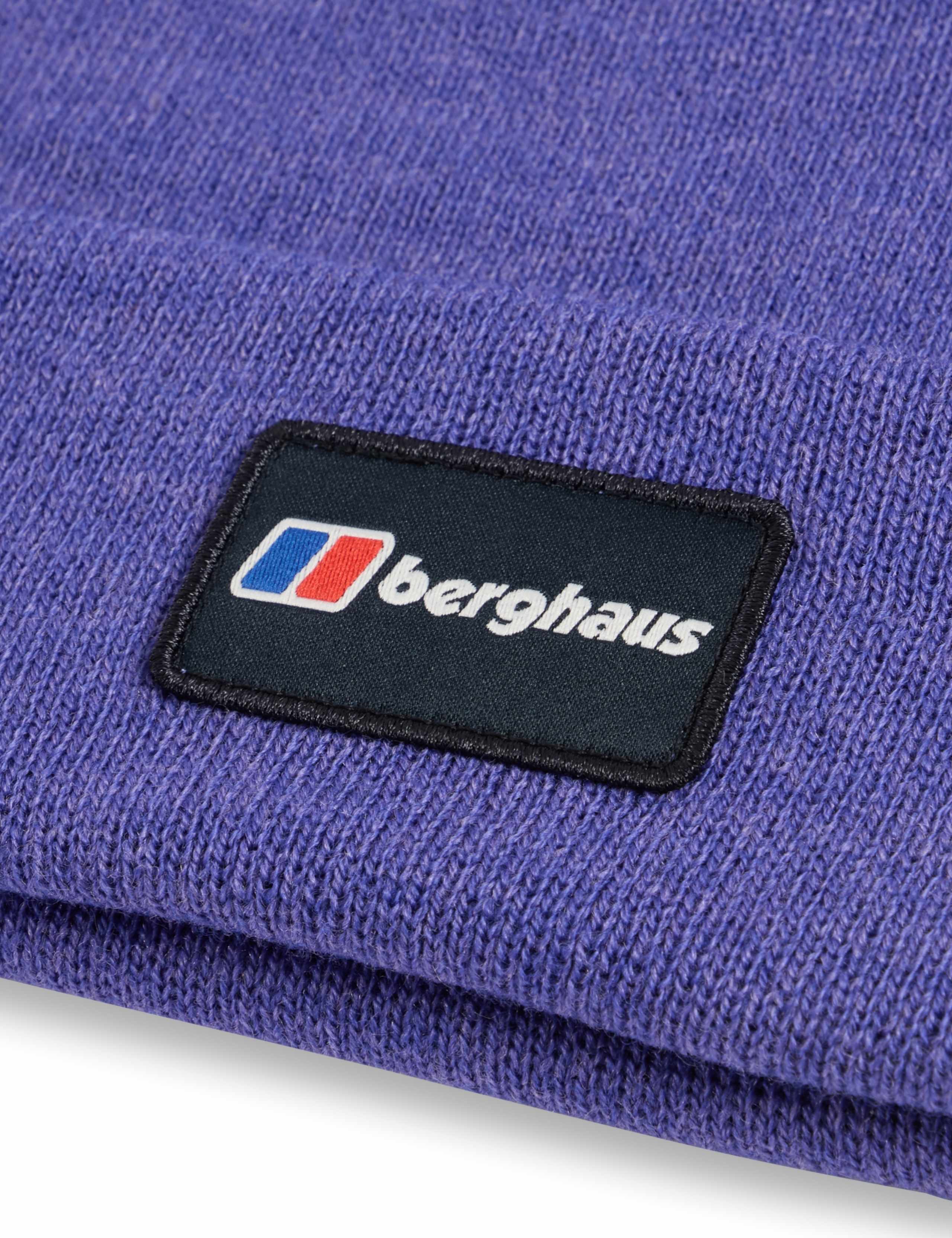 Classic Rolled Cuff Woven Logo Beanie 3 of 4