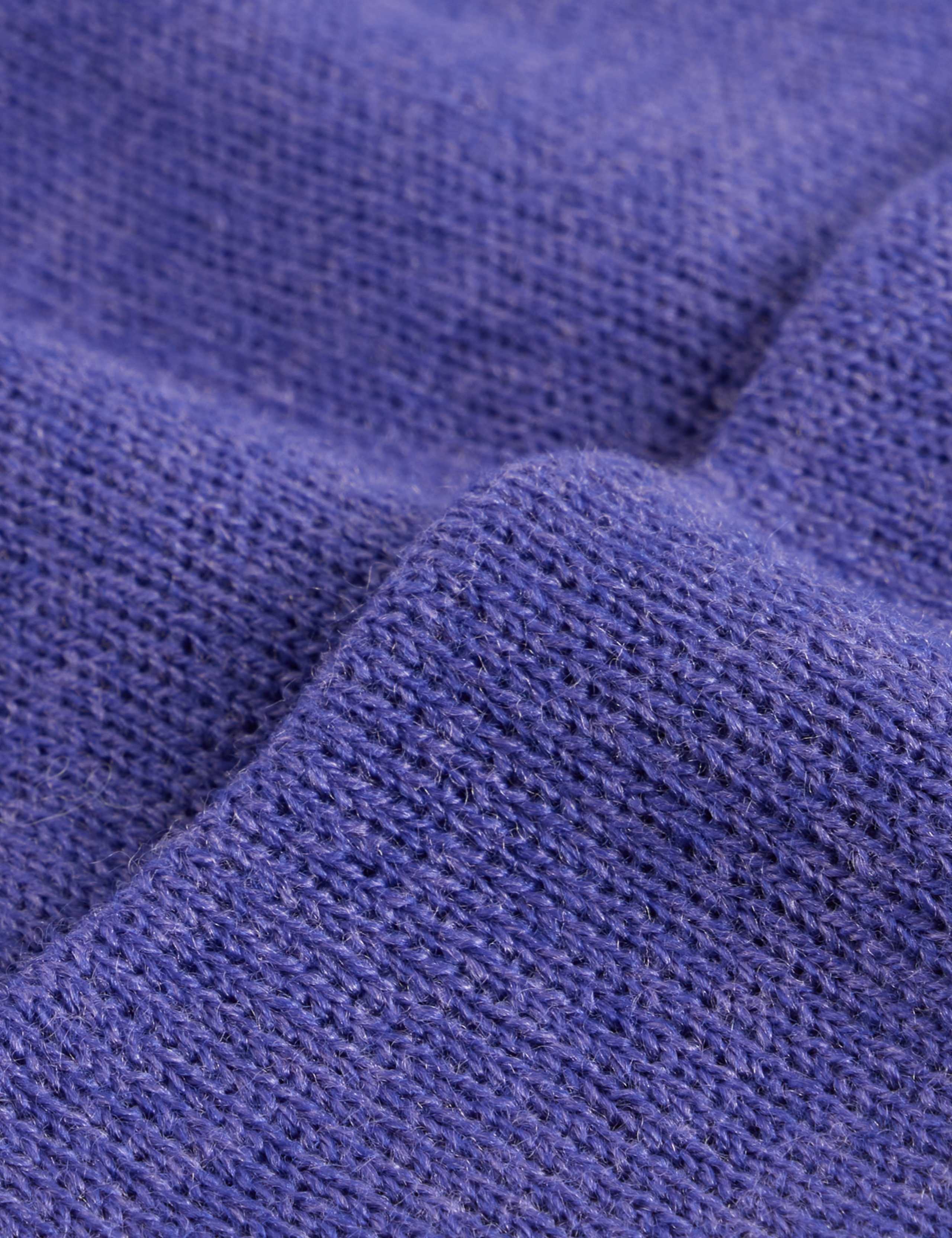 Classic Rolled Cuff Woven Logo Beanie 4 of 4