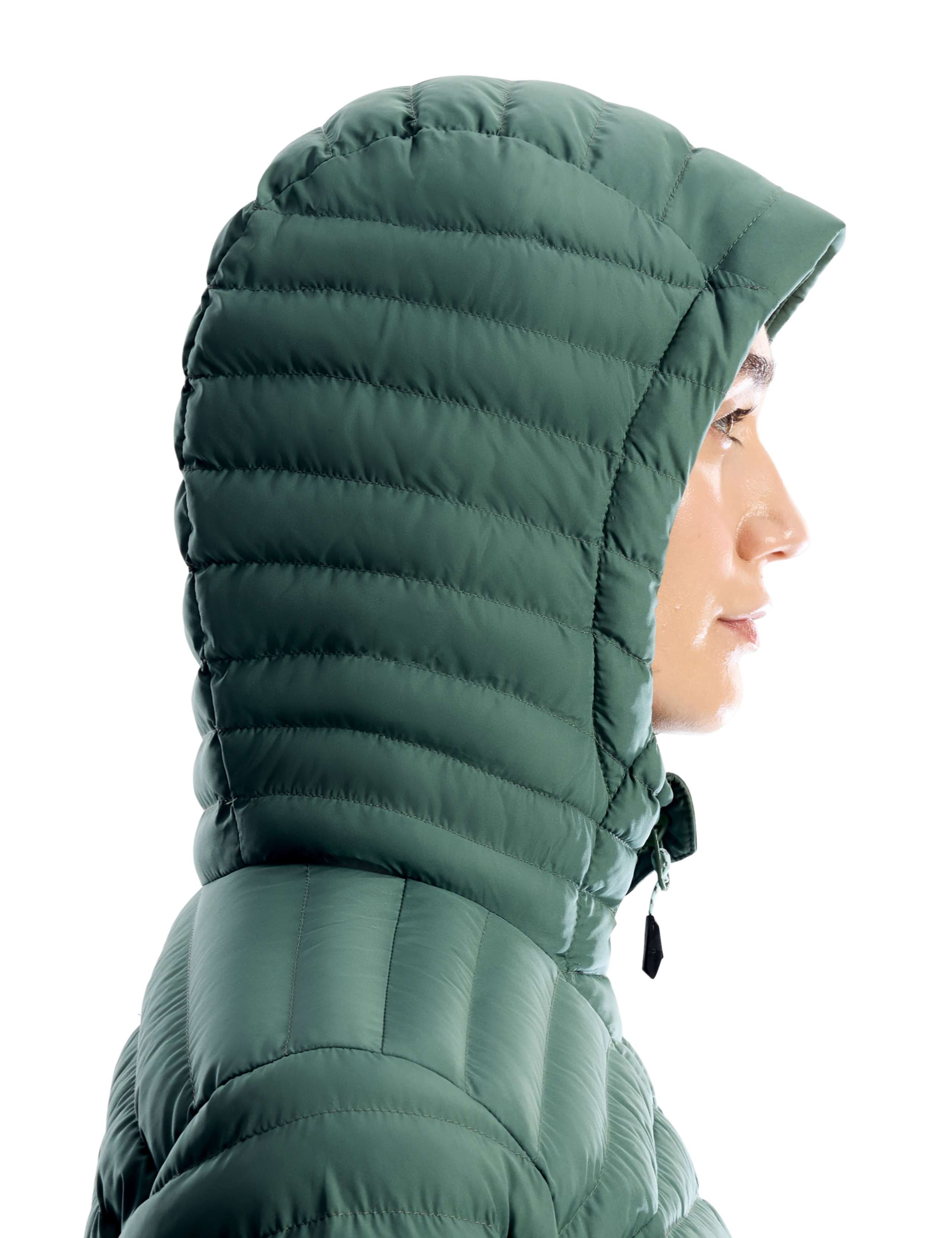 Nula High Neck Hooded Long Puffer Jacket 5 of 9