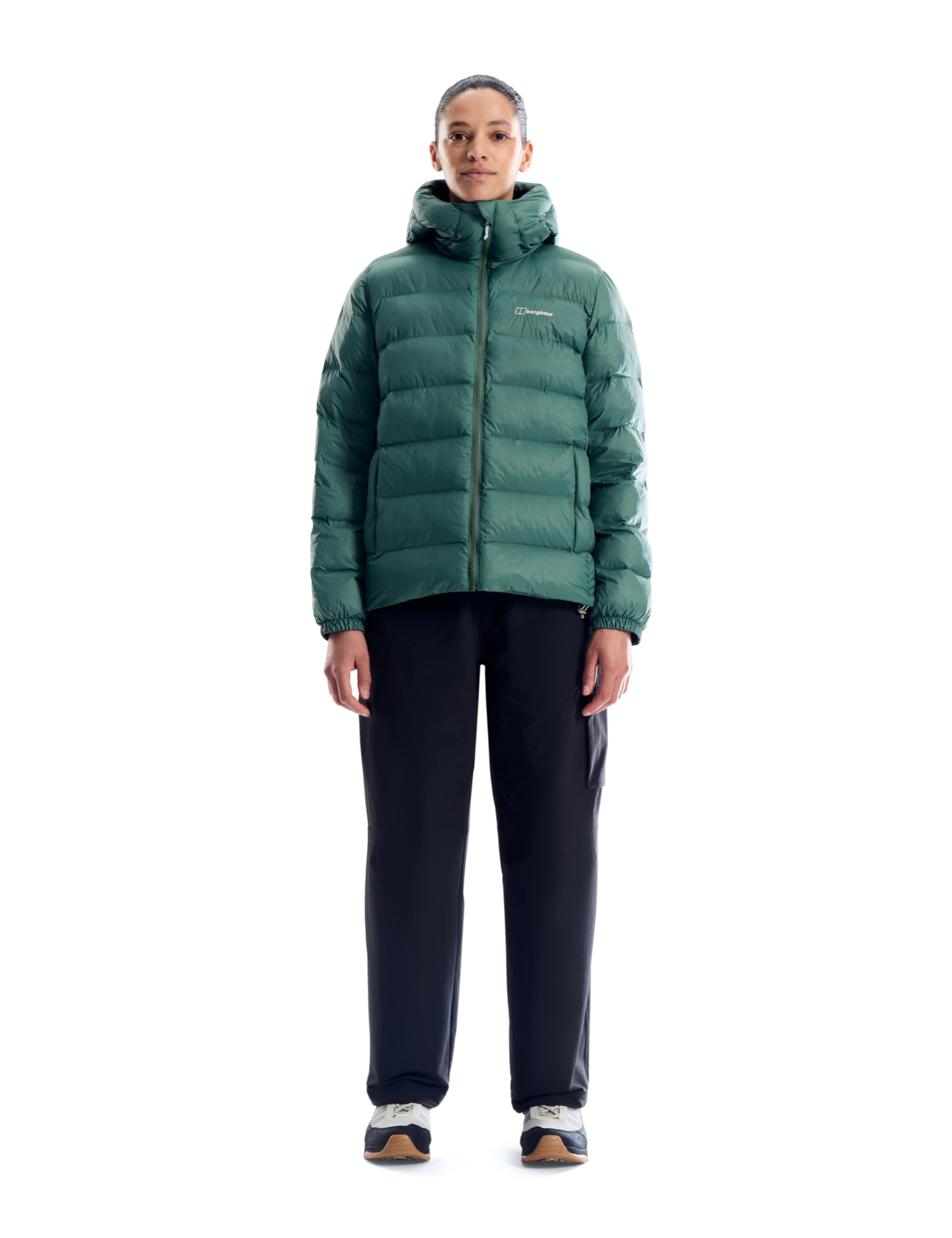 Ewden Hooded Zip Through Puffer Jacket 2 of 8