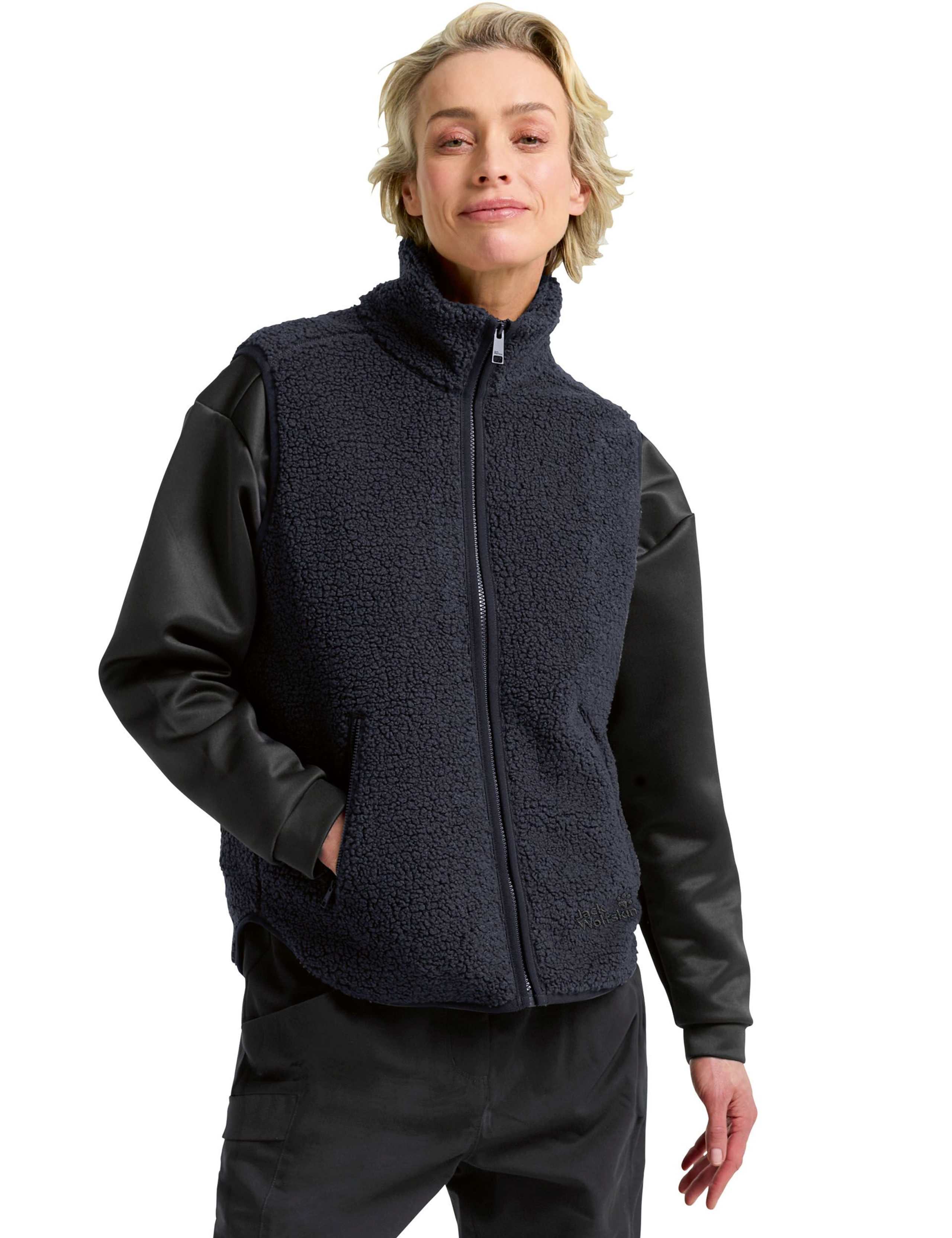 High Curl Relaxed Gilet 1 of 7