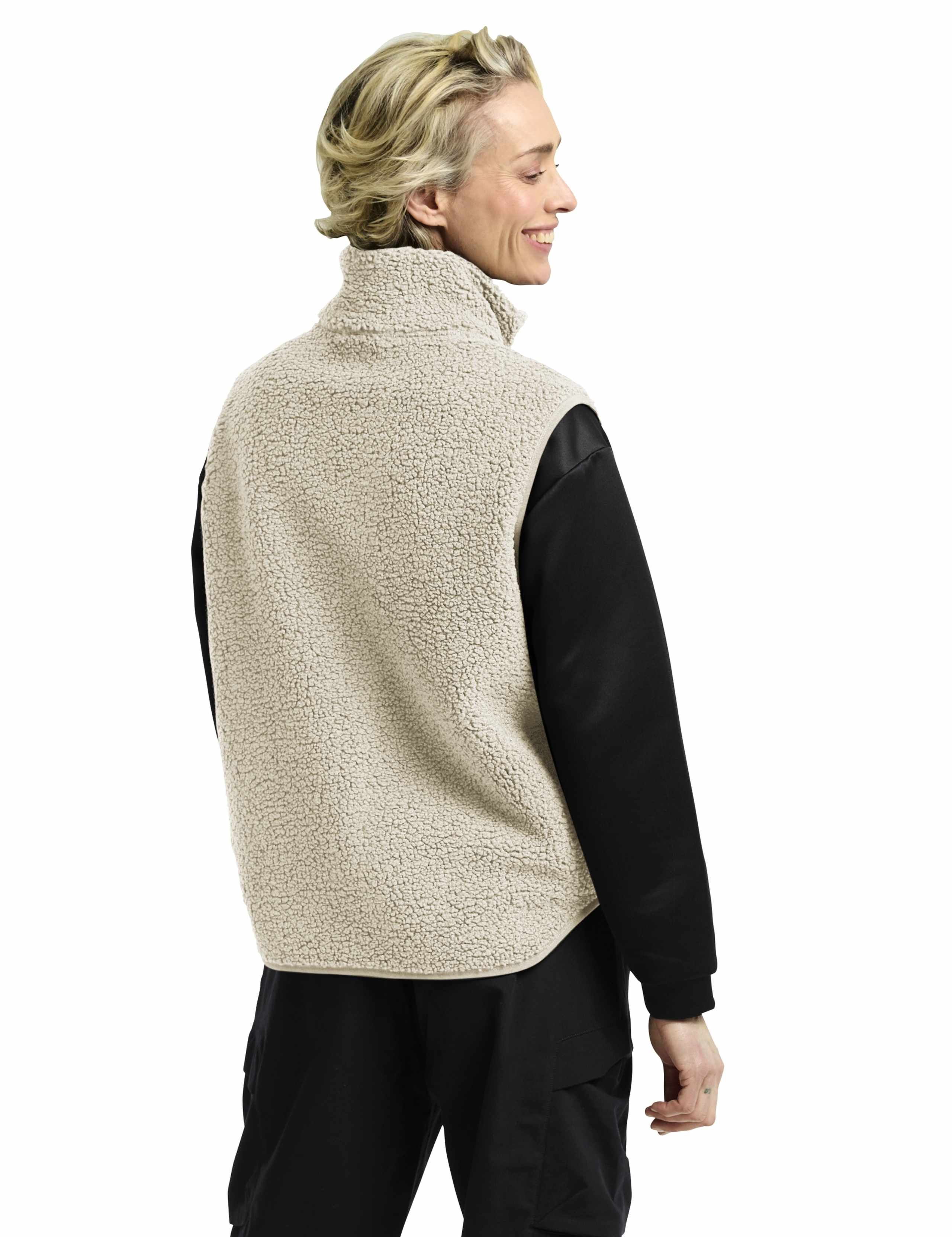 High Curl Relaxed Gilet 3 of 7