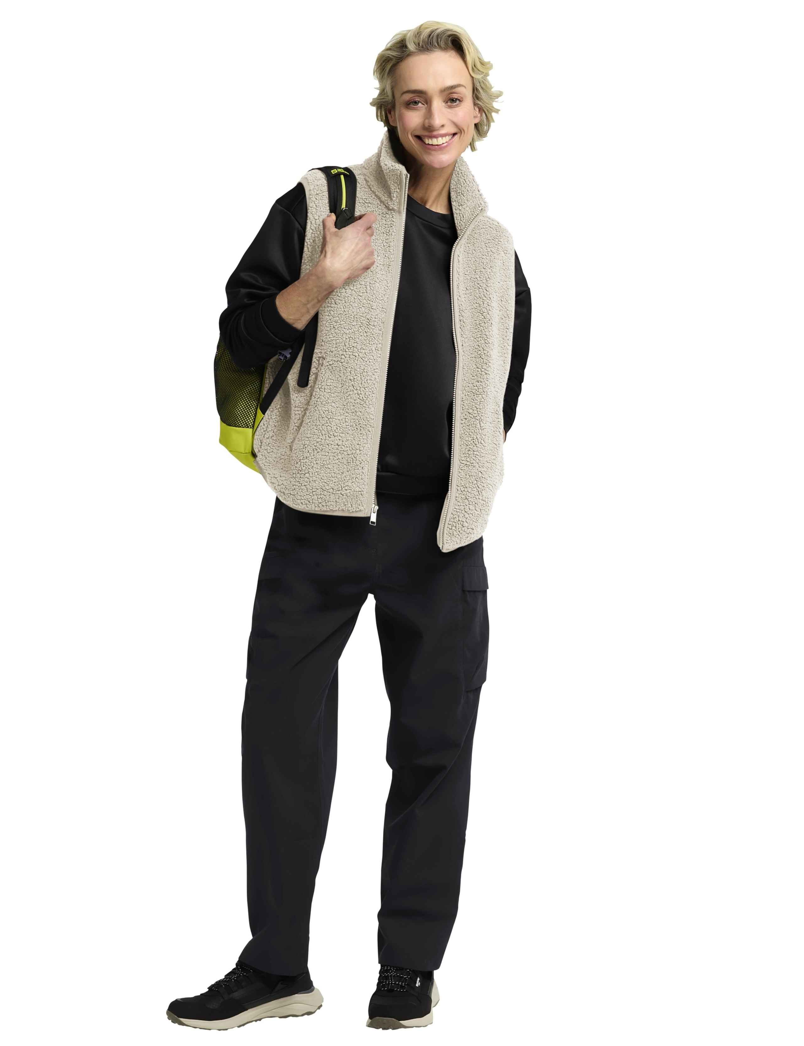 High Curl Relaxed Gilet 4 of 7