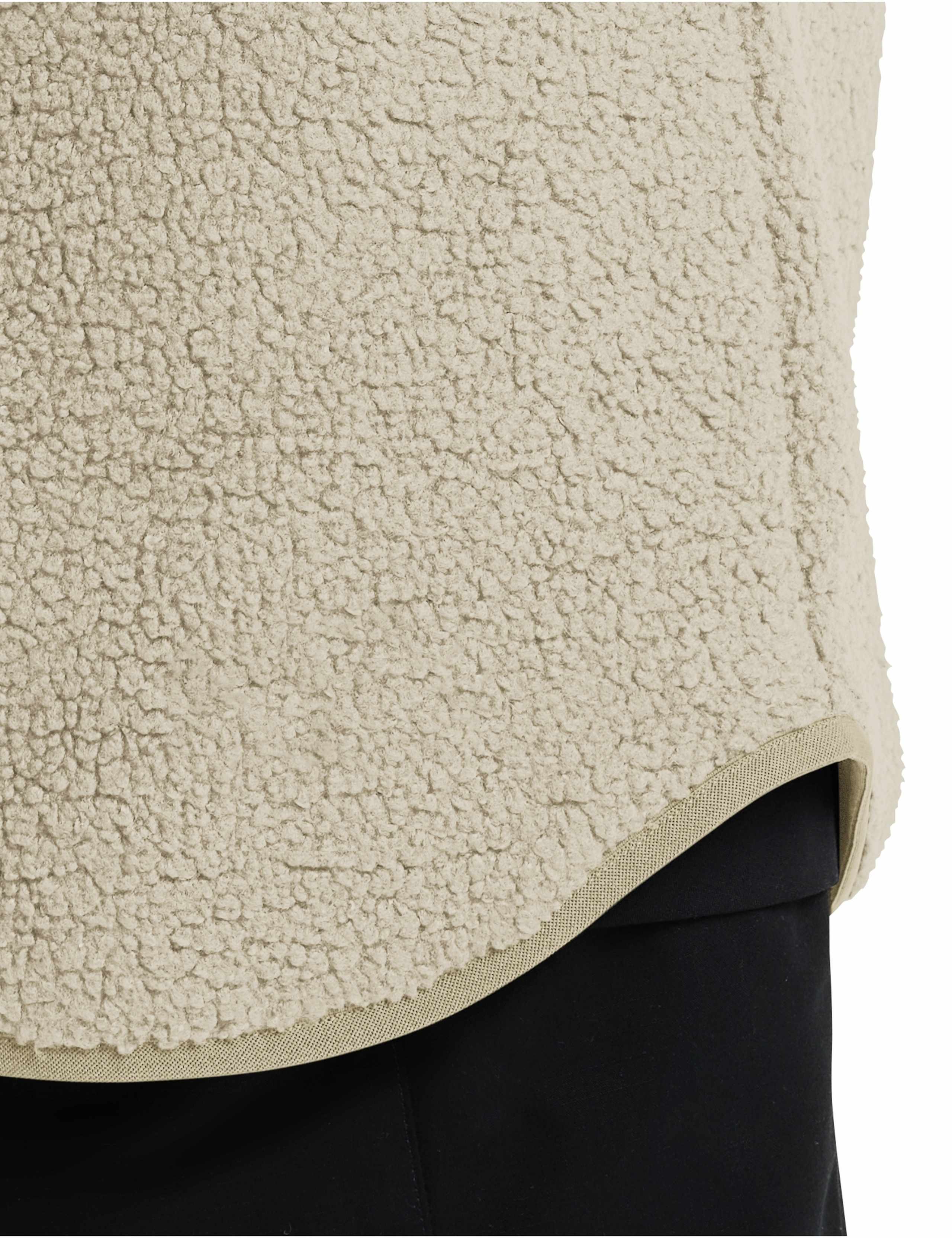 High Curl Relaxed Longline Coat 7 of 8