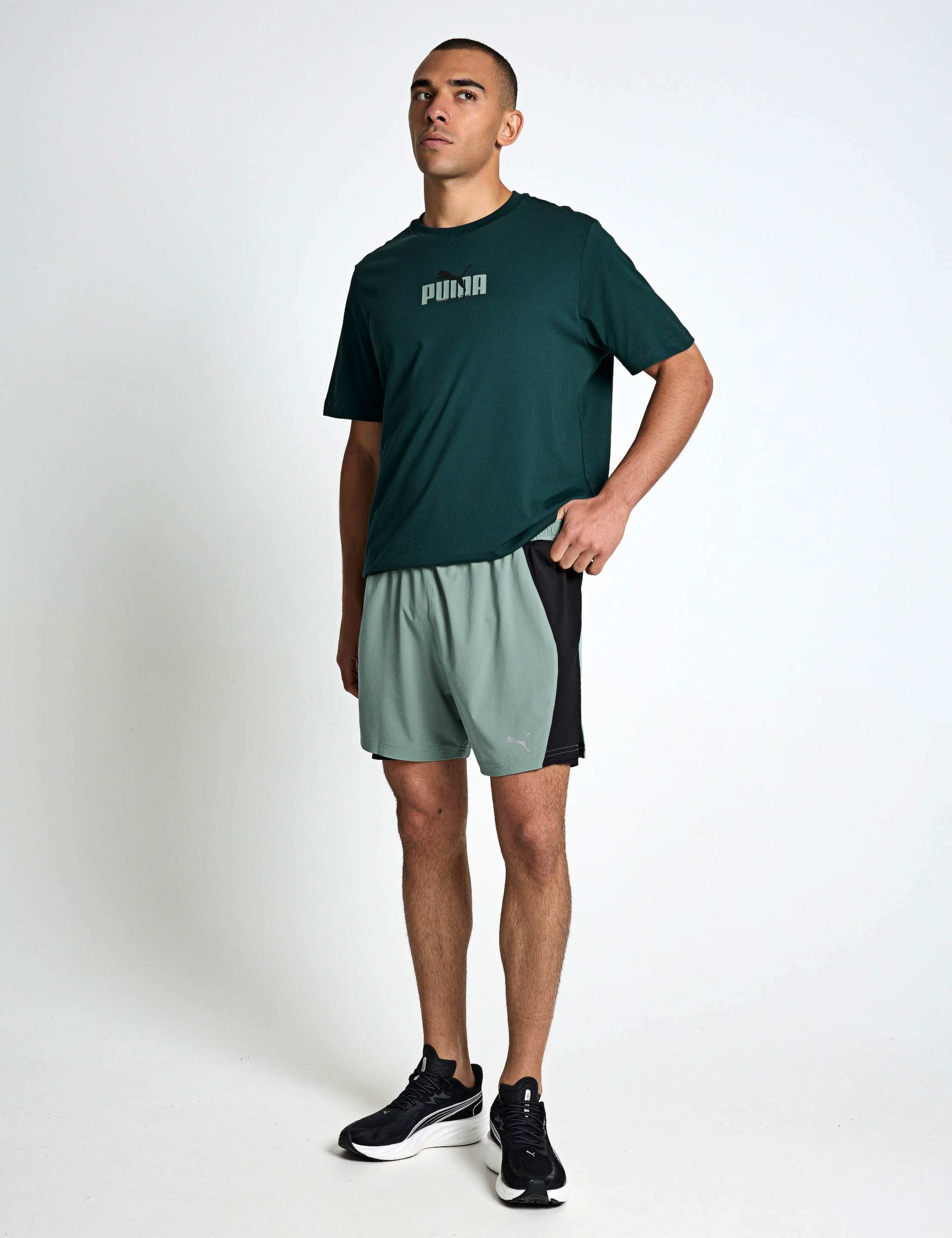 Run Velocity Lined Running Short 2 of 5