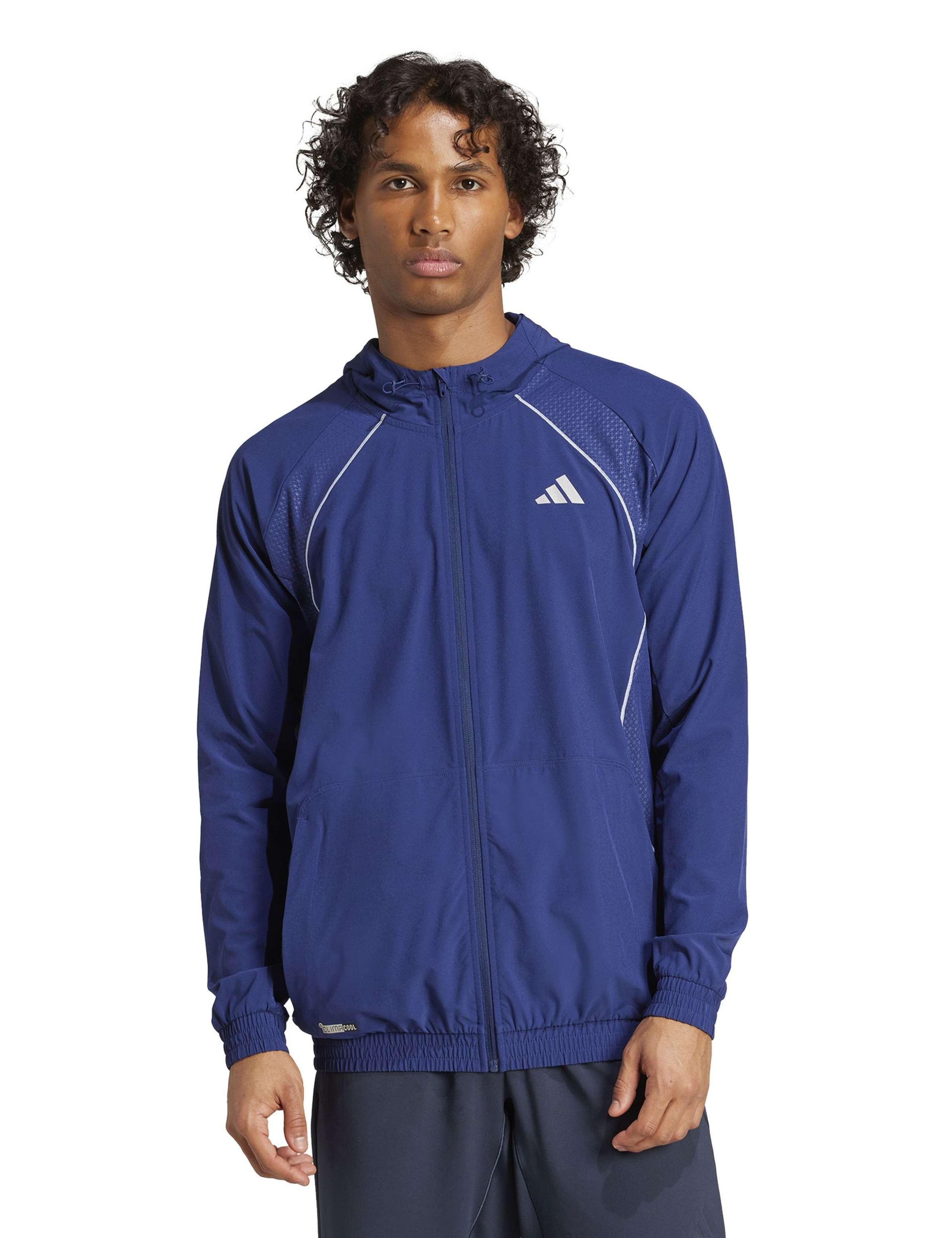 Regular Fit Hooded Zip Track Top 1 of 6
