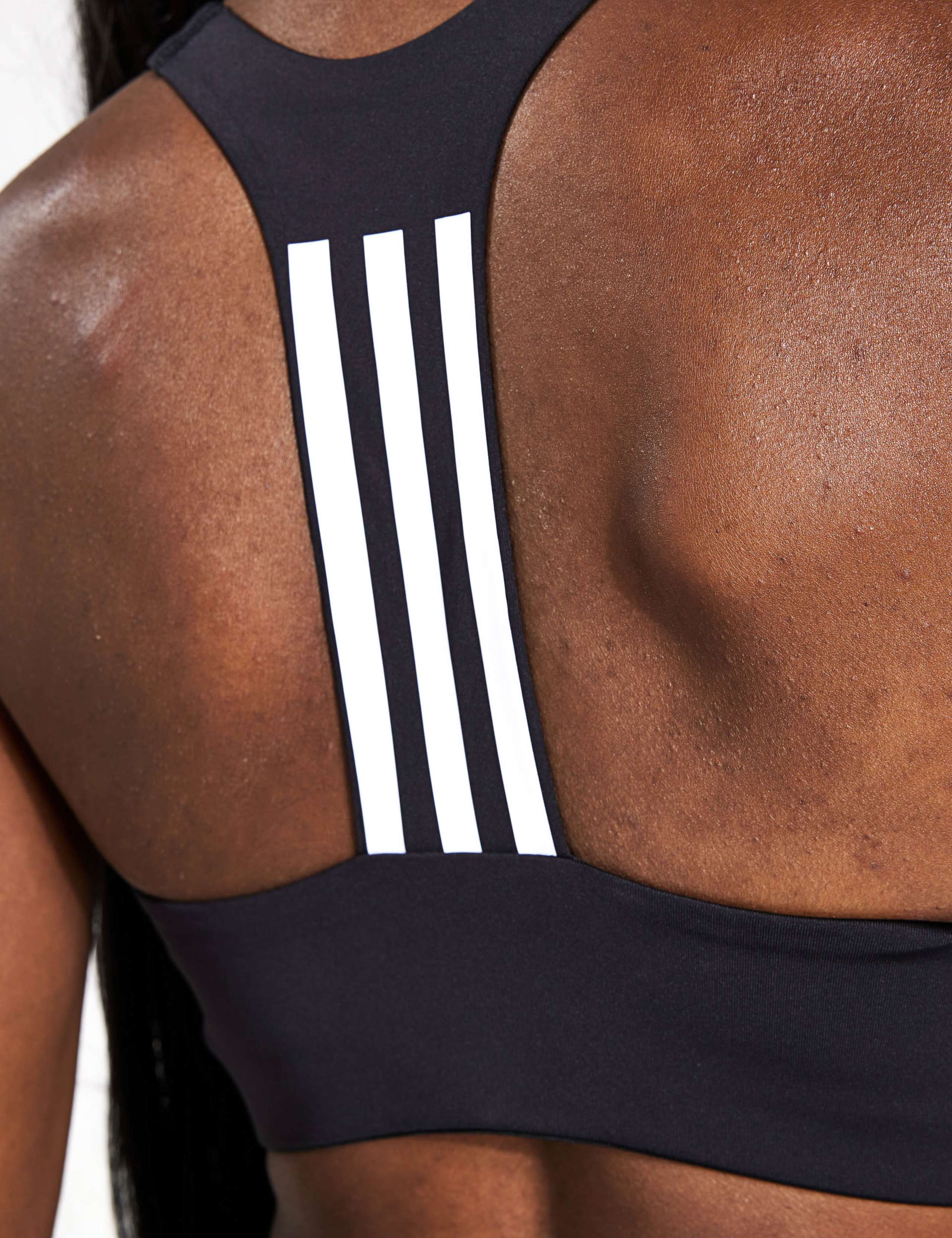 Powerimpact 3 Stripes Medium Support Bra 5 of 5