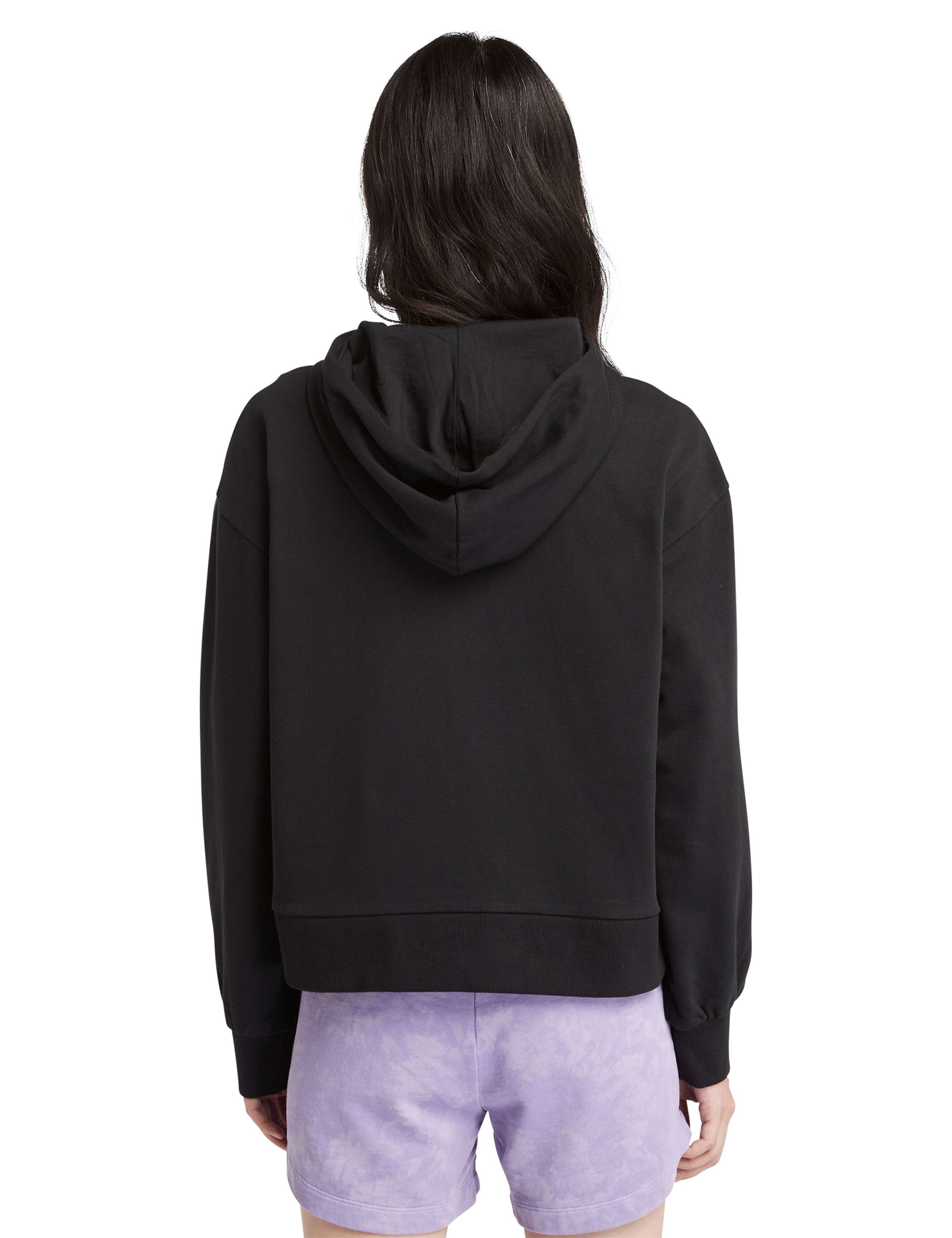 Loopback Long Sleeve Hooded Sweatshirt 4 of 4