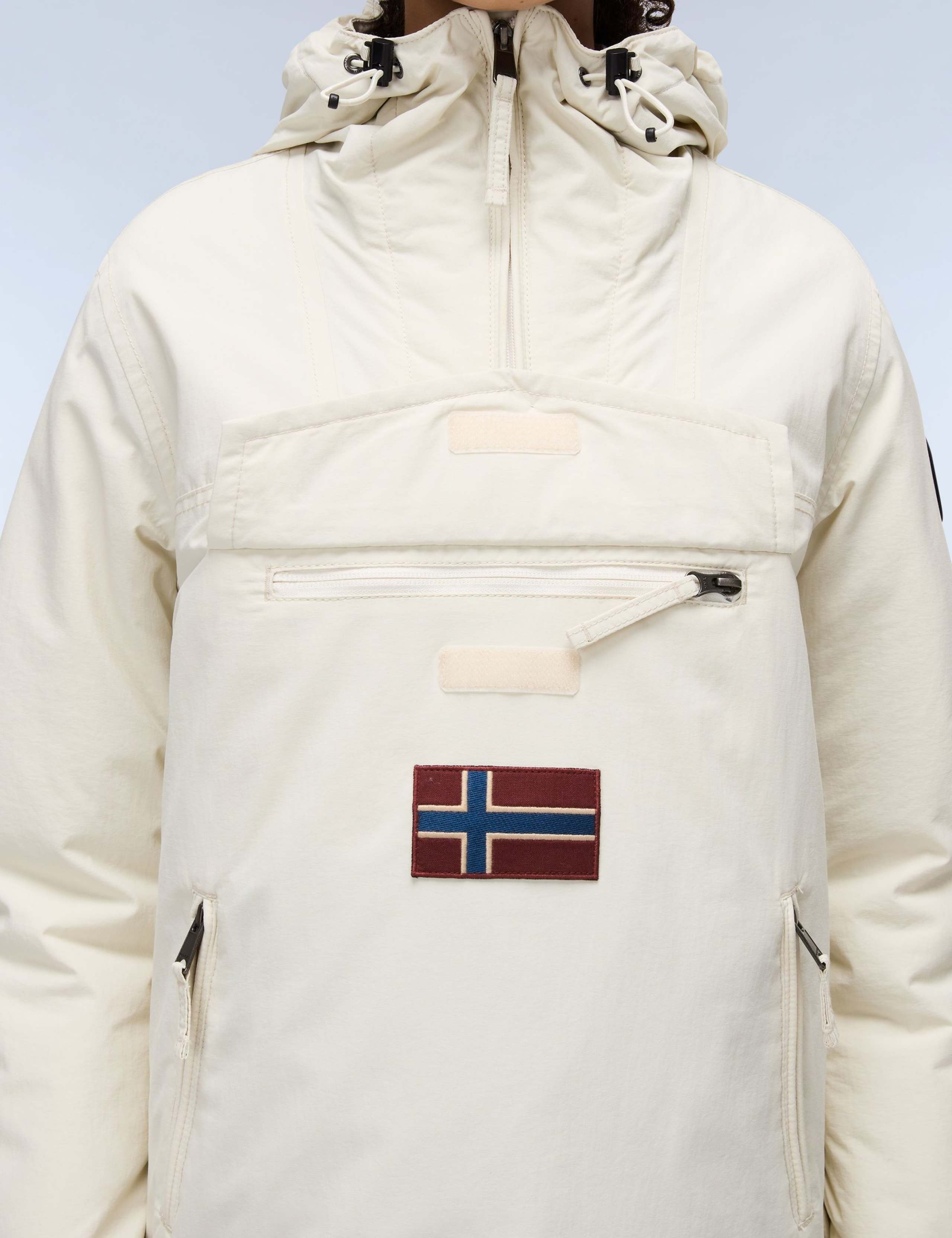 Half Zip Padded Hooded Sports Jacket 4 of 6
